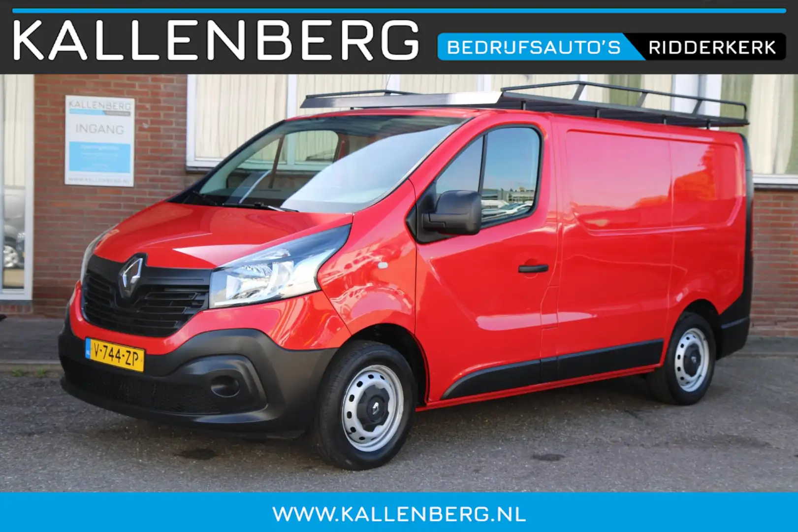 Renault Trafic 1.6 dCi T27 L1H1 Comfort Energy Euro6 / Navi / Tre Rood - 1