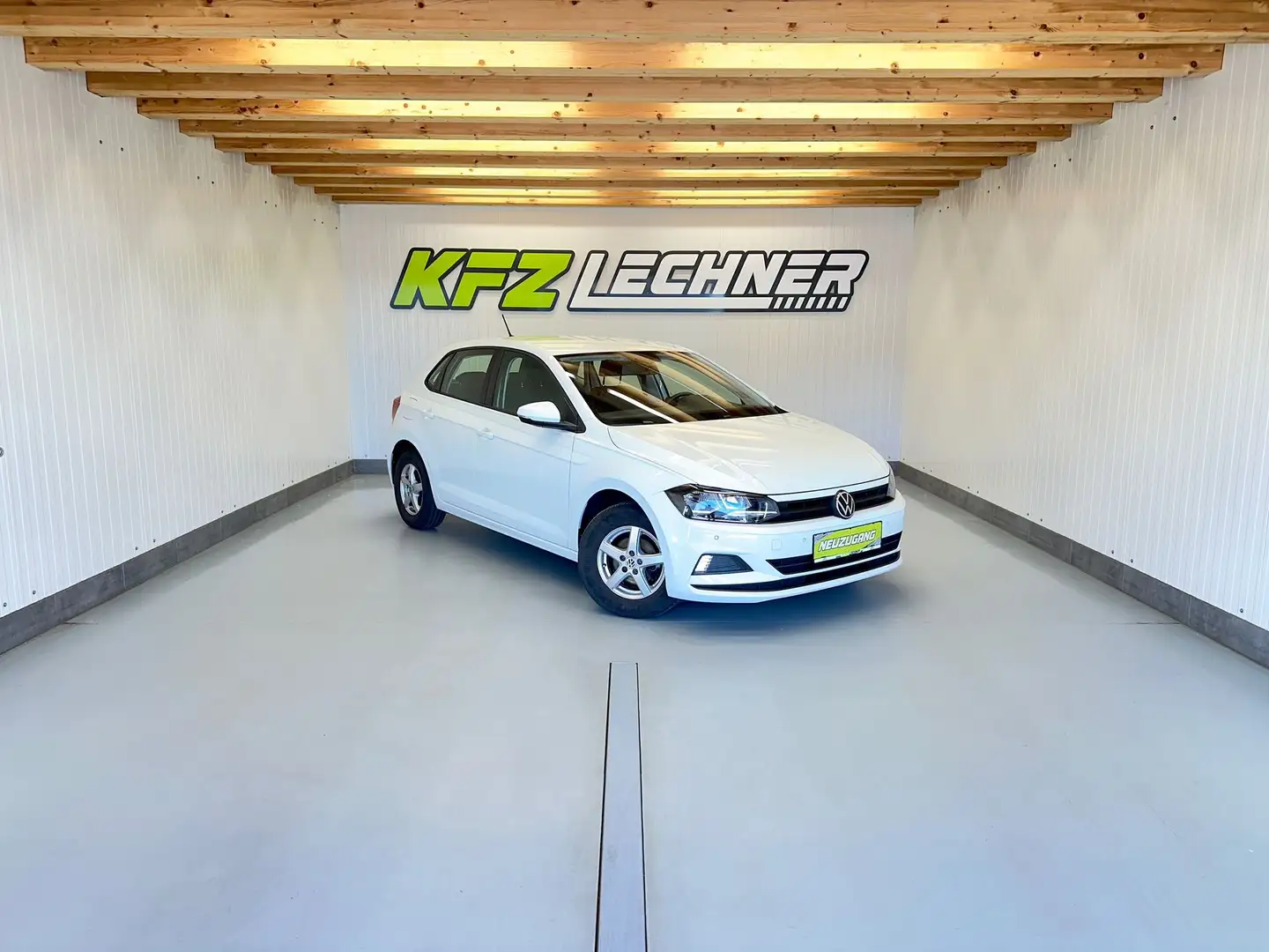 Volkswagen Polo 1.0 "SITZH*CARPLAY*PDC*TEMPOMAT" Weiß - 1