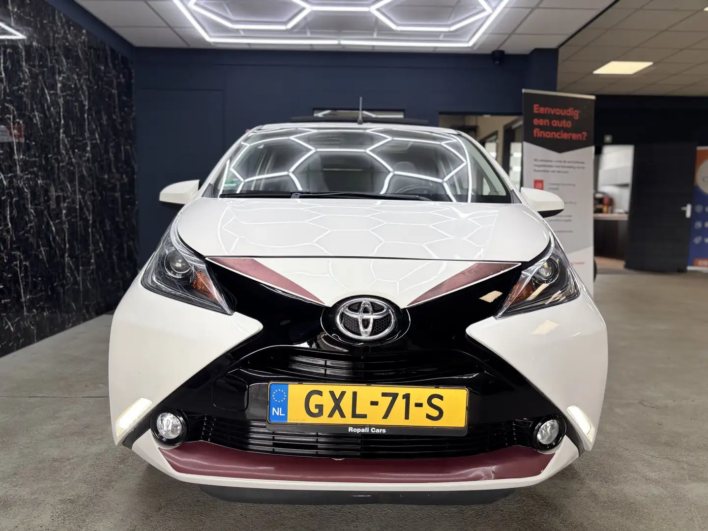 Toyota Aygo 1.0 VVT-i x Opendak / Achteruitrij Camera Blanc - 2
