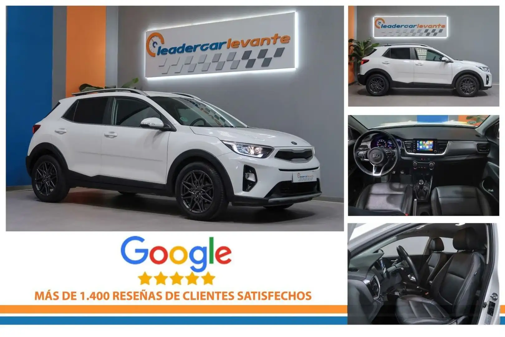 Kia Stonic 1.0 T-GDI 100CV BLACK EDITION 100CV White - 2