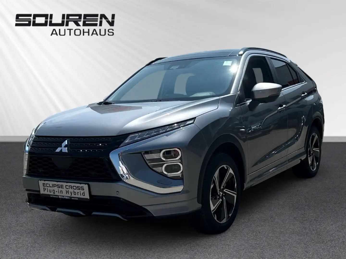 Mitsubishi Eclipse Cross PHEV 2.4 TOP + SCHIEBEDACH + SITZHEIZUNG+ NAVI + 3 Grau - 1