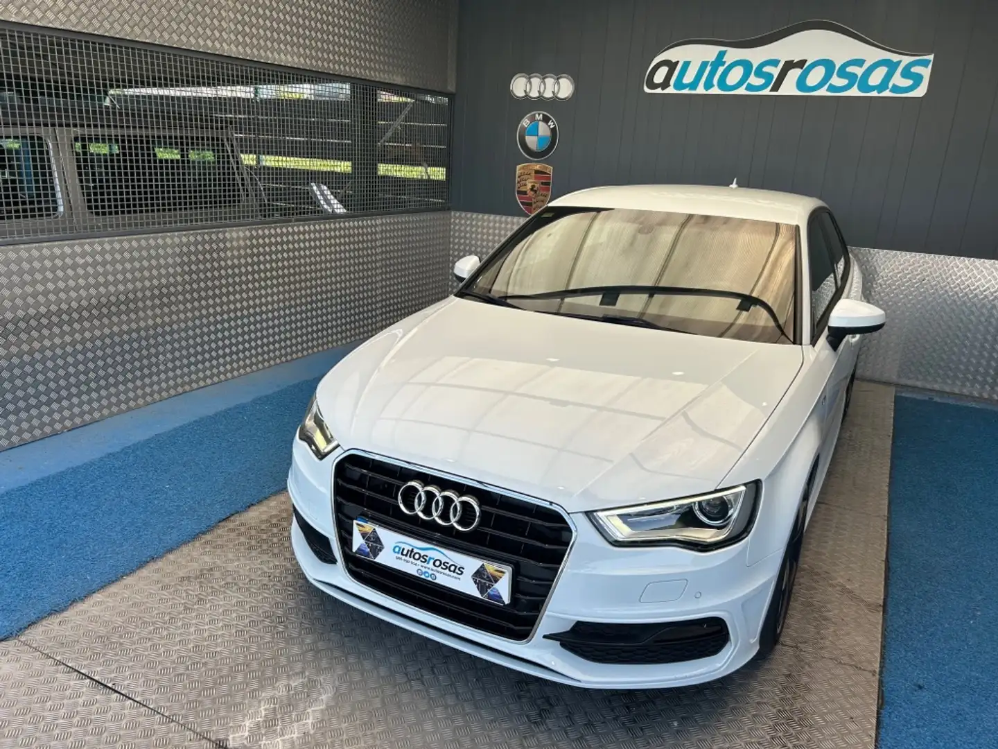 Audi A3 Sportback 2.0TDI CD S line ed. 150 Blanc - 1