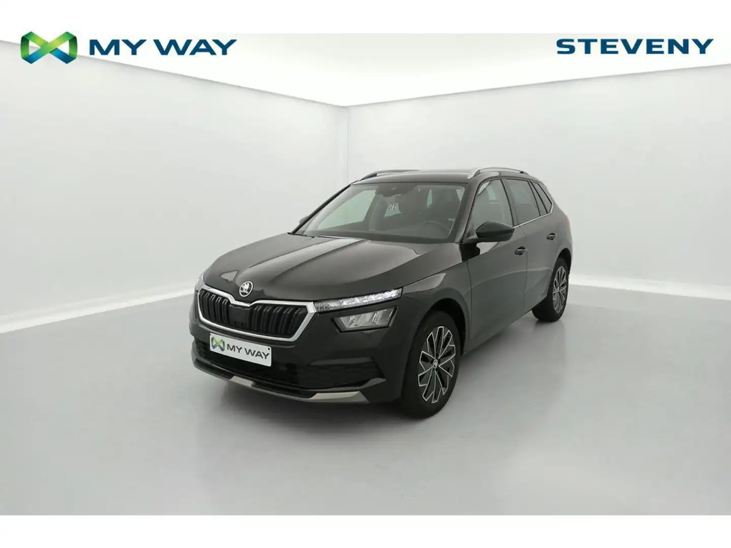 Skoda Kamiq Kamiq Clever 1,0 TSI 81 KW 7-speed automat. Gris - 1
