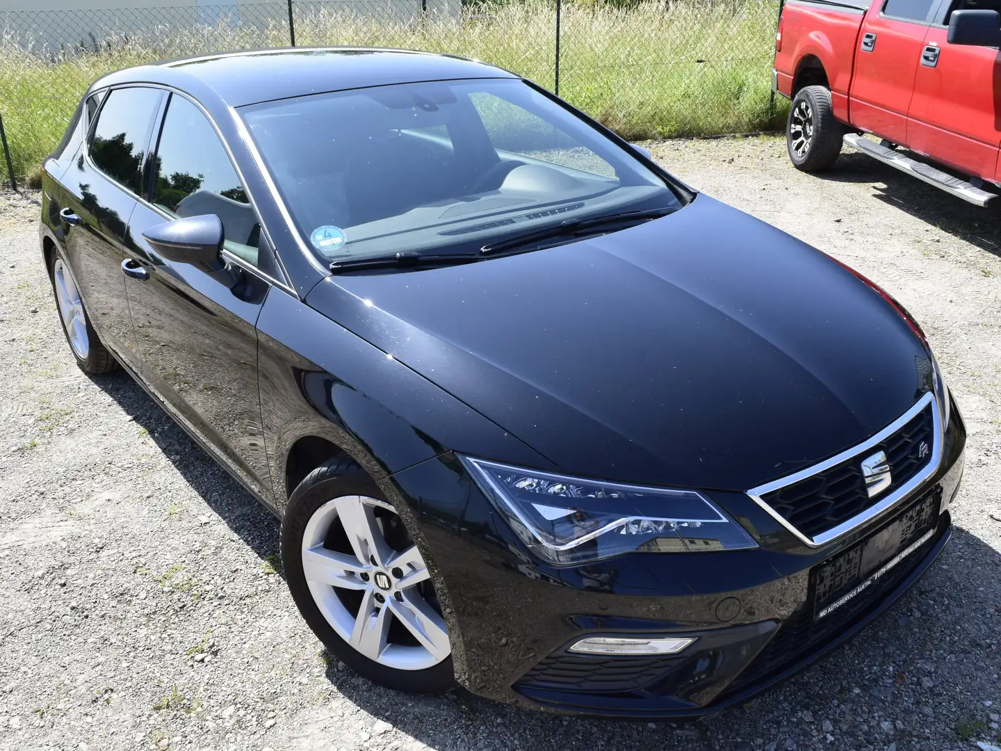 SEAT Leon FR/AUTOMATIK/ALCANTARA/TÜV+INSPEKTION NEU Zwart - 2