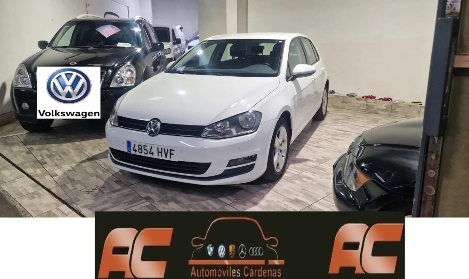 Volkswagen Golf 1.6TDI CR BMT Advance 105 Blanco - 1