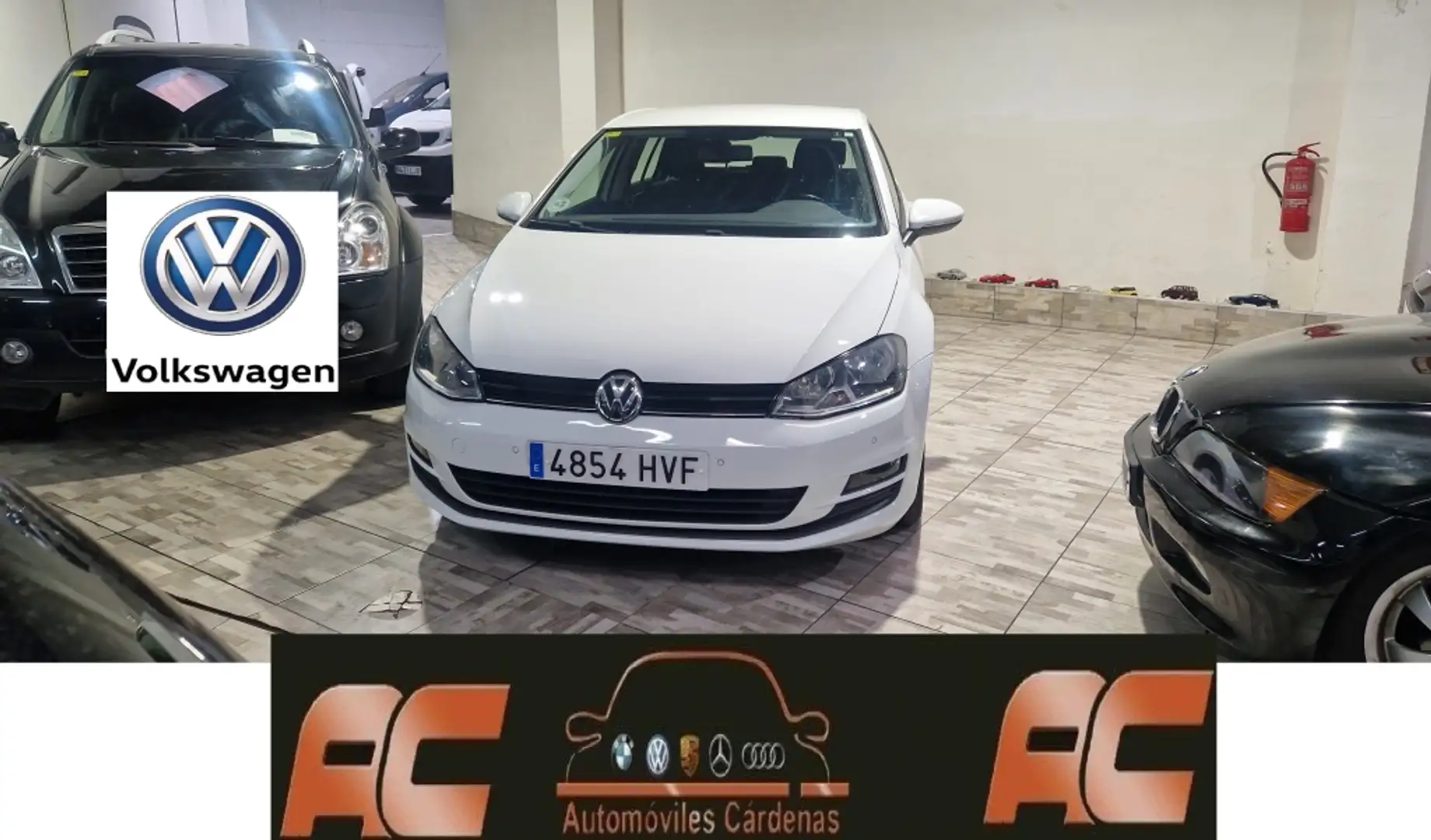 Volkswagen Golf 1.6TDI CR BMT Advance 105 Blanco - 2