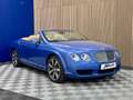 Bentley Continental GTC Cabriolet 6.0i W12 560 CH - Immatriculation Française Blau - thumbnail 1