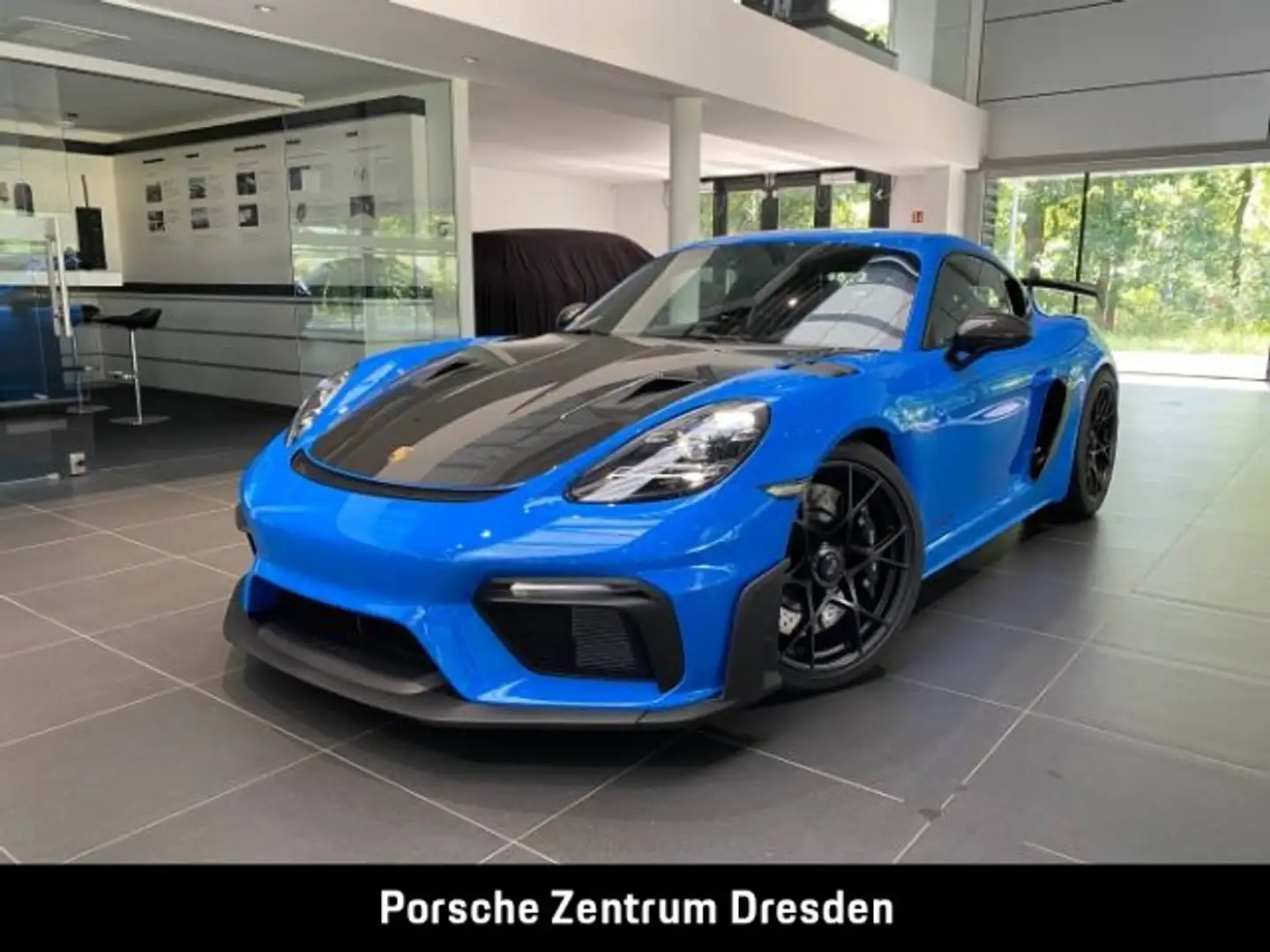 Porsche Cayman 718 GT4 RS Blauw - 1