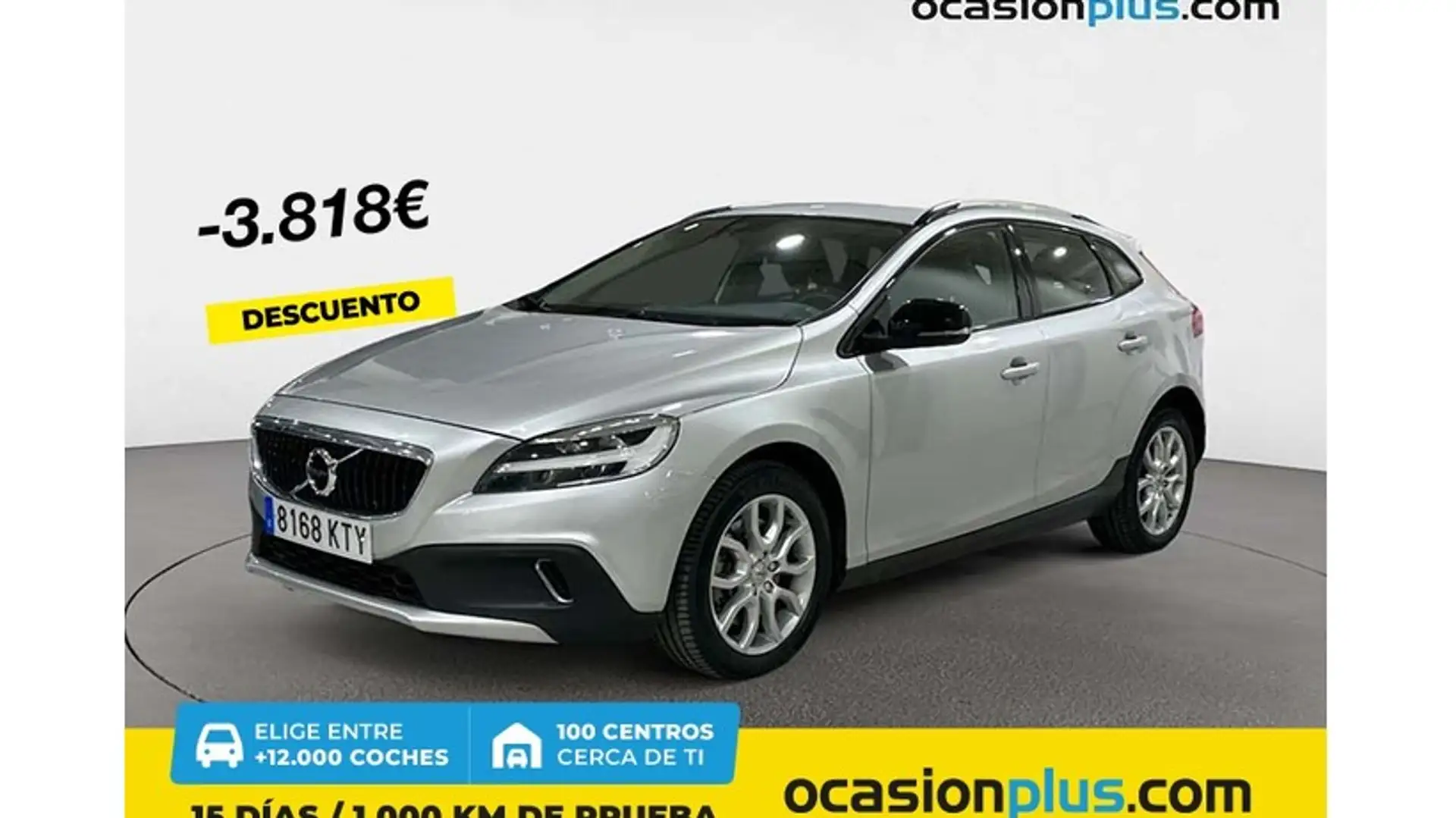 Volvo V40 Cross Country T3 Pro Aut. Plateado - 1