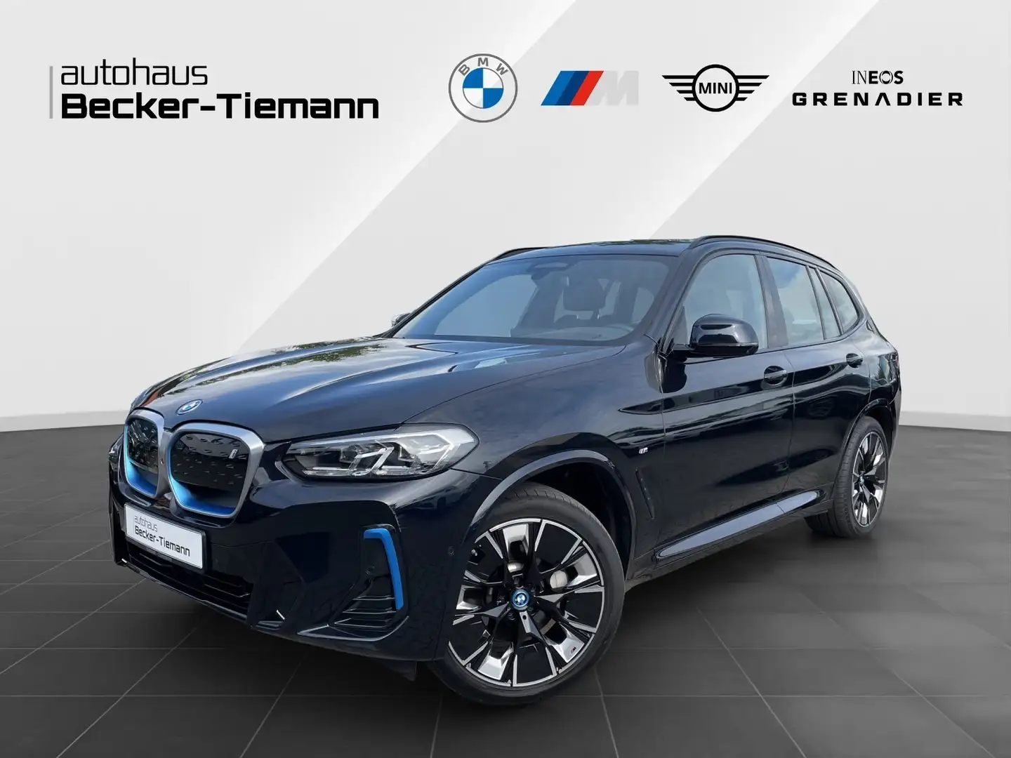 BMW iX3 Impressive*M Sport*AHK*AD.LED*HUD*ACC*KEYLESS*LC.P Noir - 1