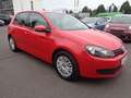 Volkswagen Golf VI Trendline BiFuel **1.HAND** ~GARANTIE~ Rojo - thumbnail 2