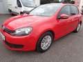 Volkswagen Golf VI Trendline BiFuel **1.HAND** ~GARANTIE~ Rojo - thumbnail 1