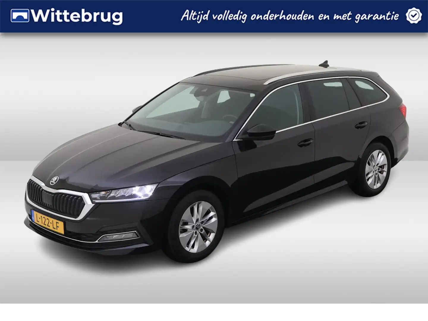 Skoda Octavia Combi 1.0 e-TSI DSG Business Edition / Panoramadak Zwart - 1