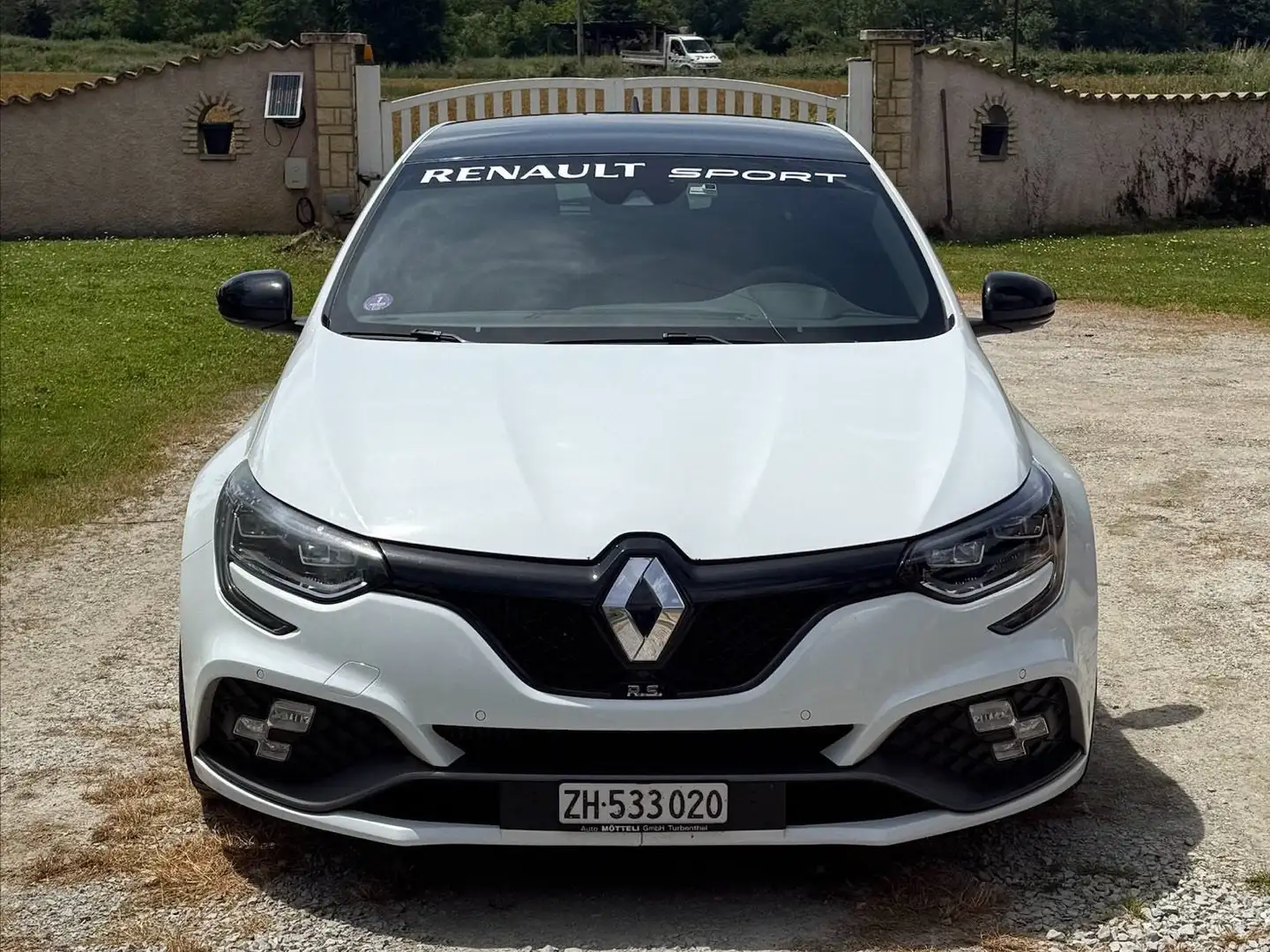 Renault Megane Mégane IV Berline TCe 280 Energy EDC RS Blanc - 1