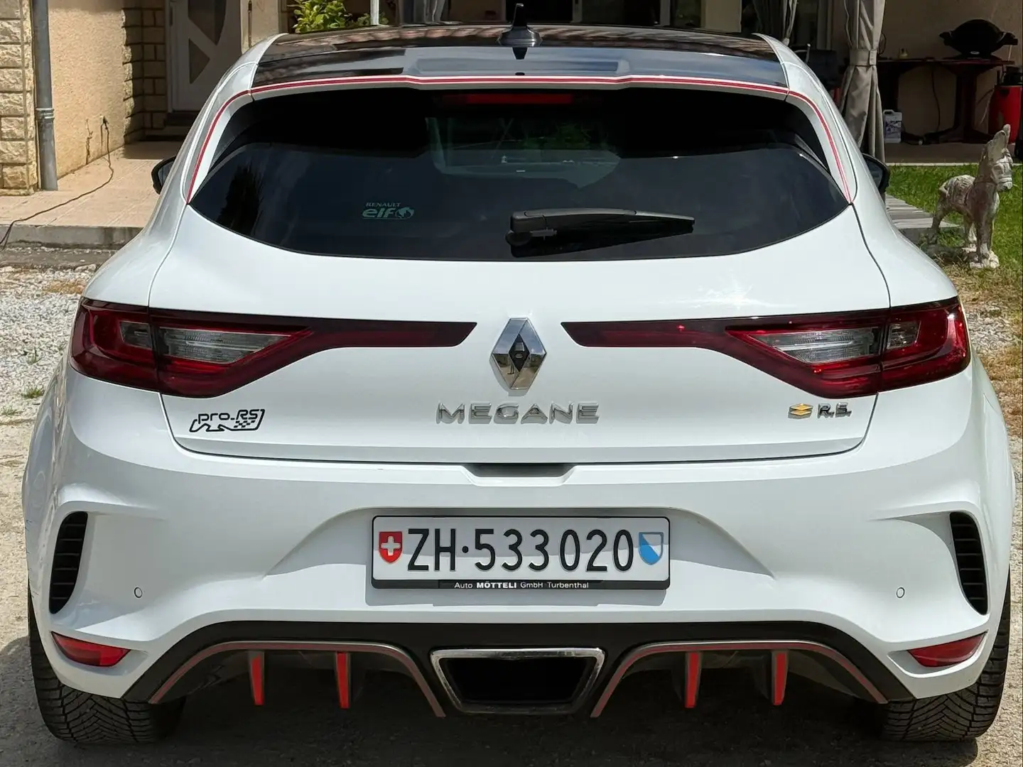 Renault Megane Mégane IV Berline TCe 280 Energy EDC RS Blanc - 2