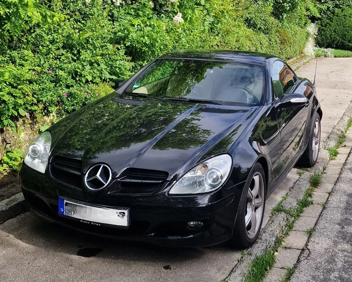 Mercedes-Benz SLK 200 SLK-Klasse Roadster Kompressor Negru - 1