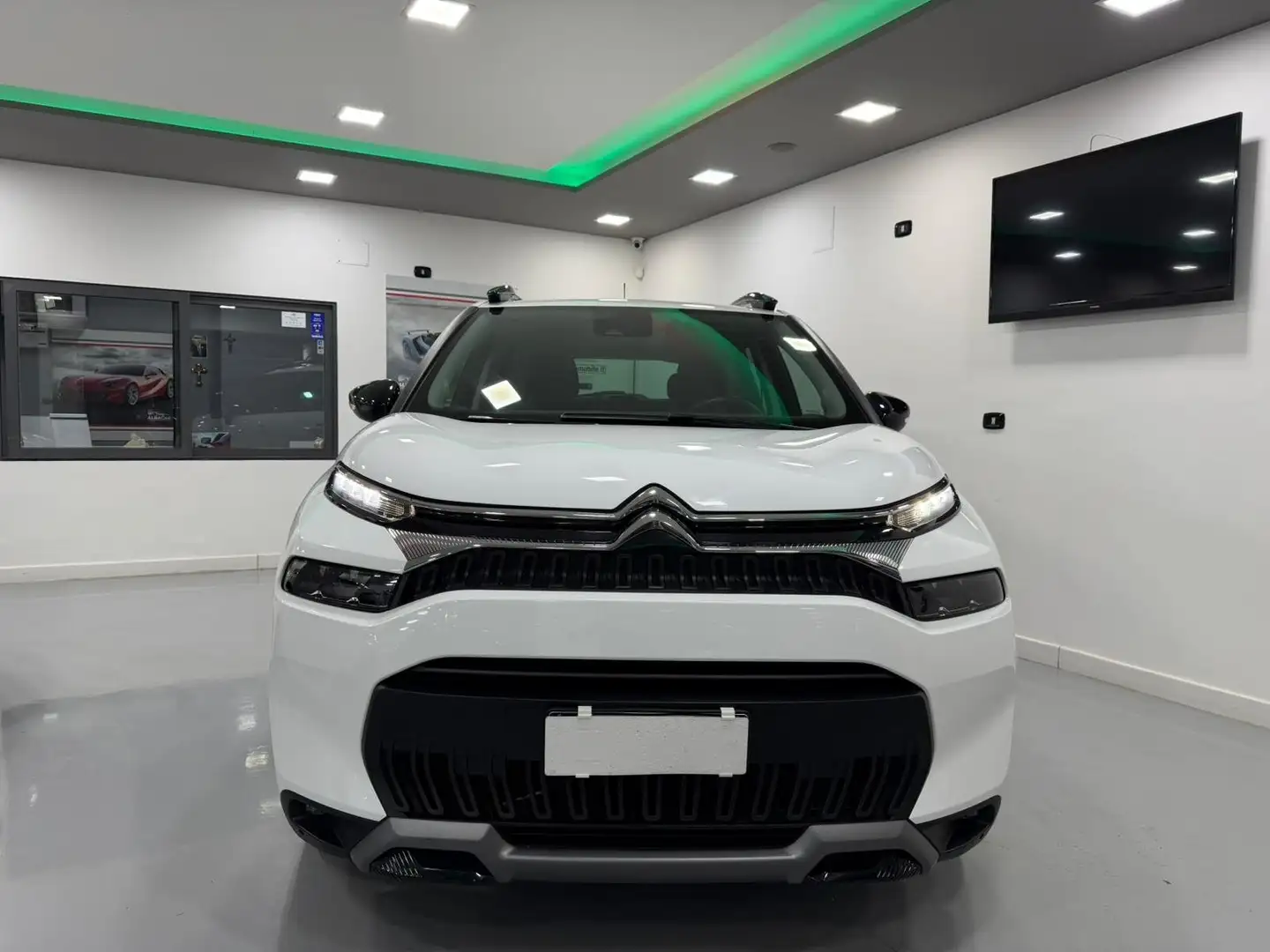 Citroen C3 C3 Aircross I 2017 Aircross 1.5 bluehdi Shine Pack Bianco - 2