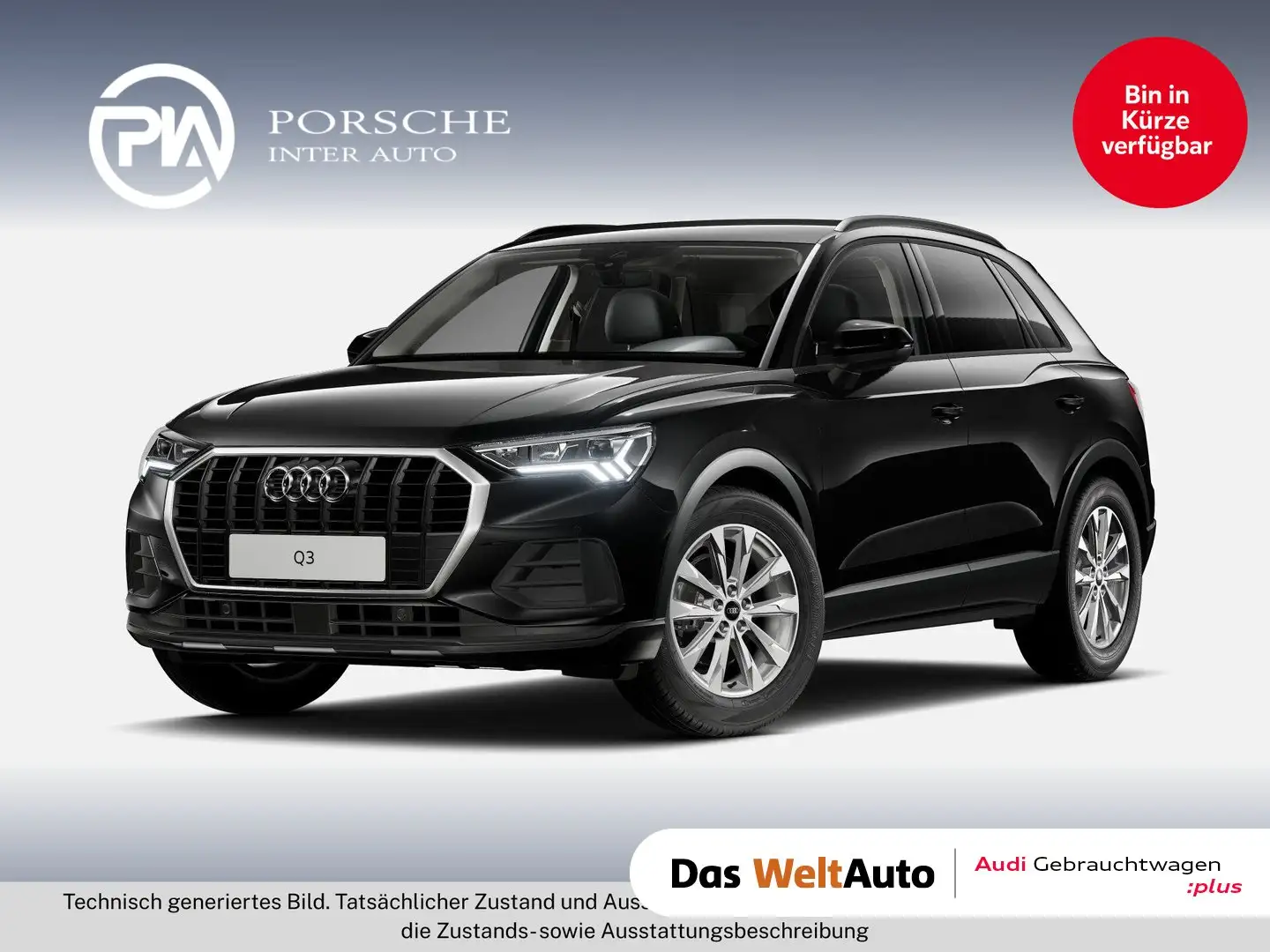 Audi Q3 35 TFSI intense Schwarz - 1