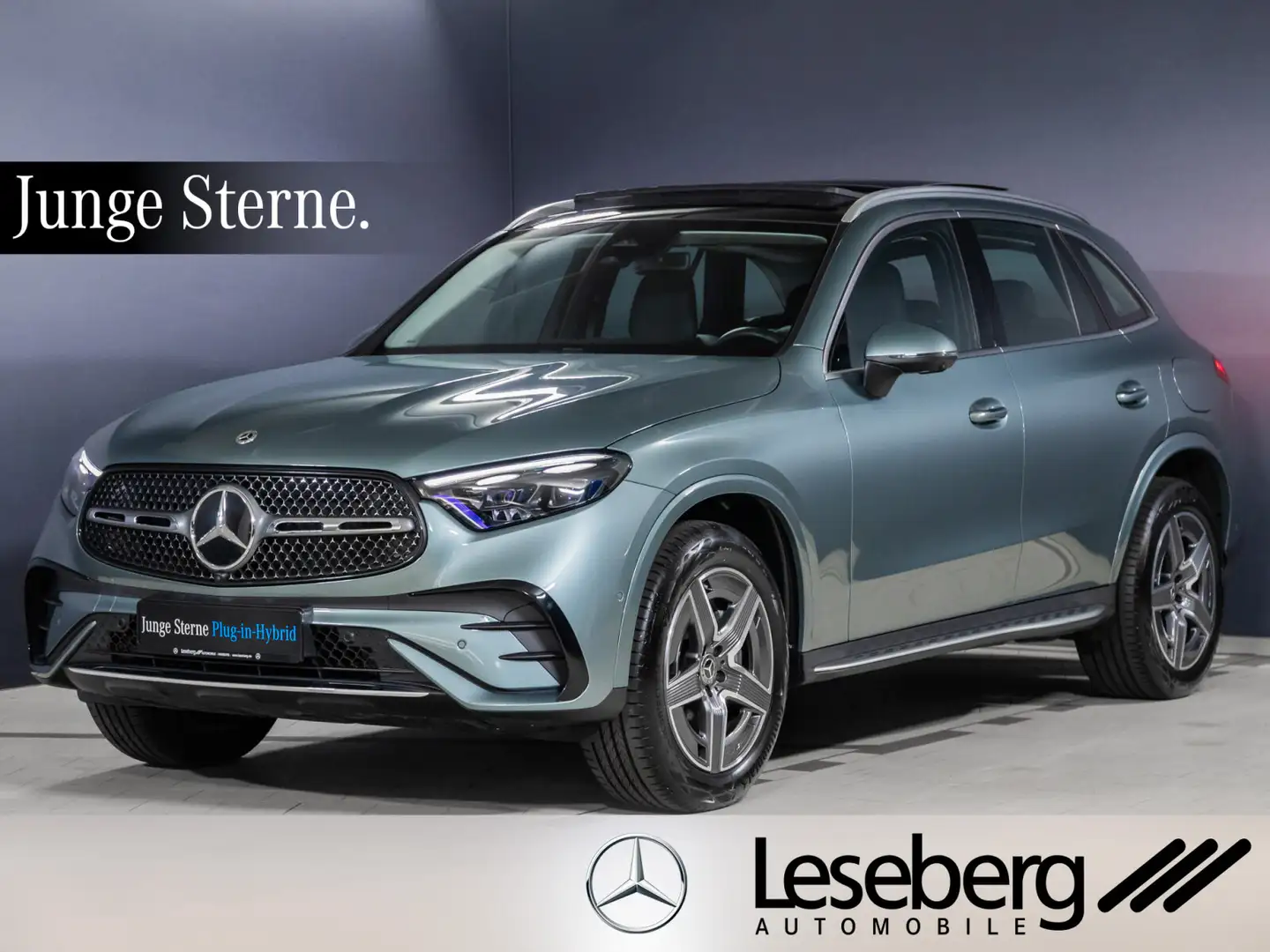 Mercedes-Benz GLC 300 GLC 300 e 4M AMG DIG.LIGHT/Pano/AHK/Distro/360°/ Silber - 1