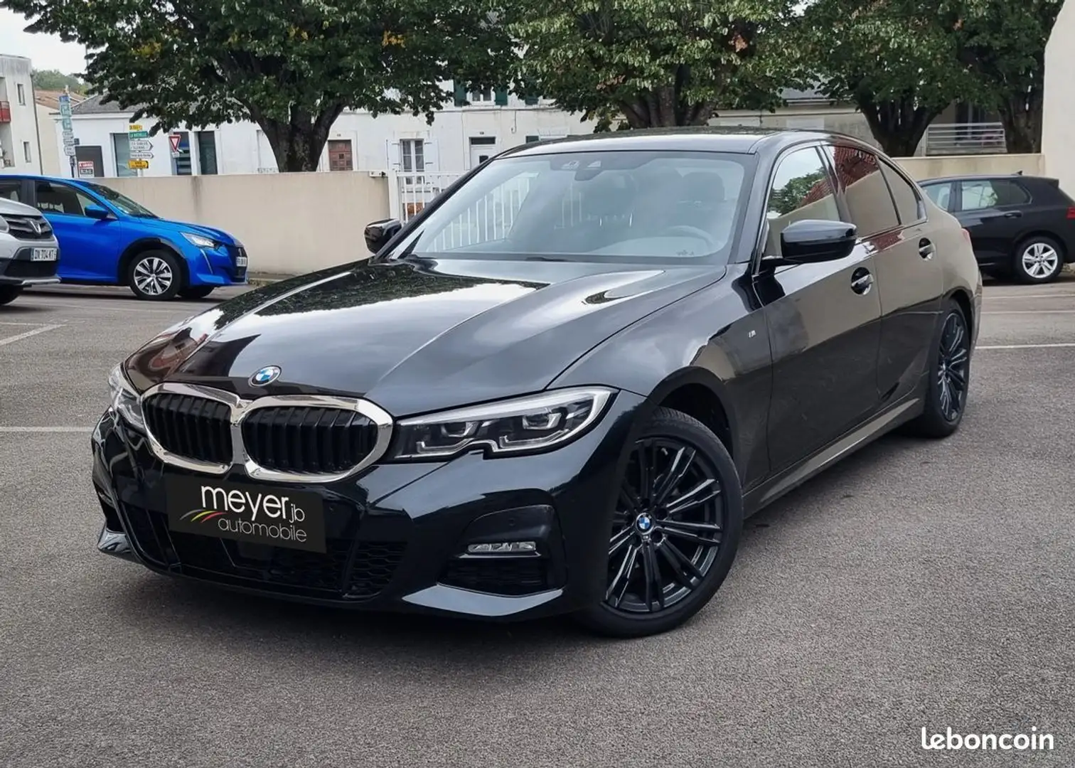 BMW 320 serie 320d pack m sport 190cv Negro - 1