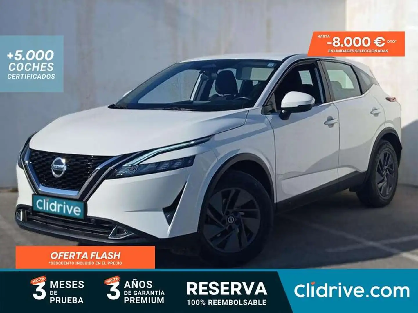Nissan Qashqai 1.3 DIG-T ACENTA MHEV Blanco - 1
