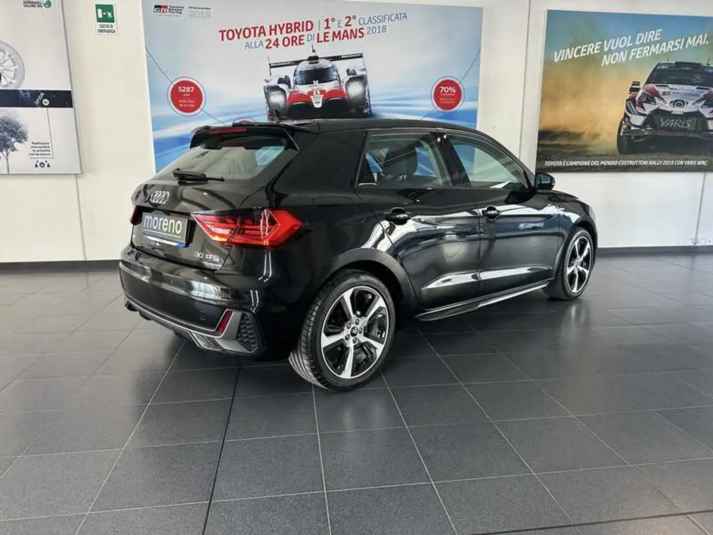 Audi A1 Sportback 30 1.0 tfsi S-Line Edition 110 CV Nero - 2