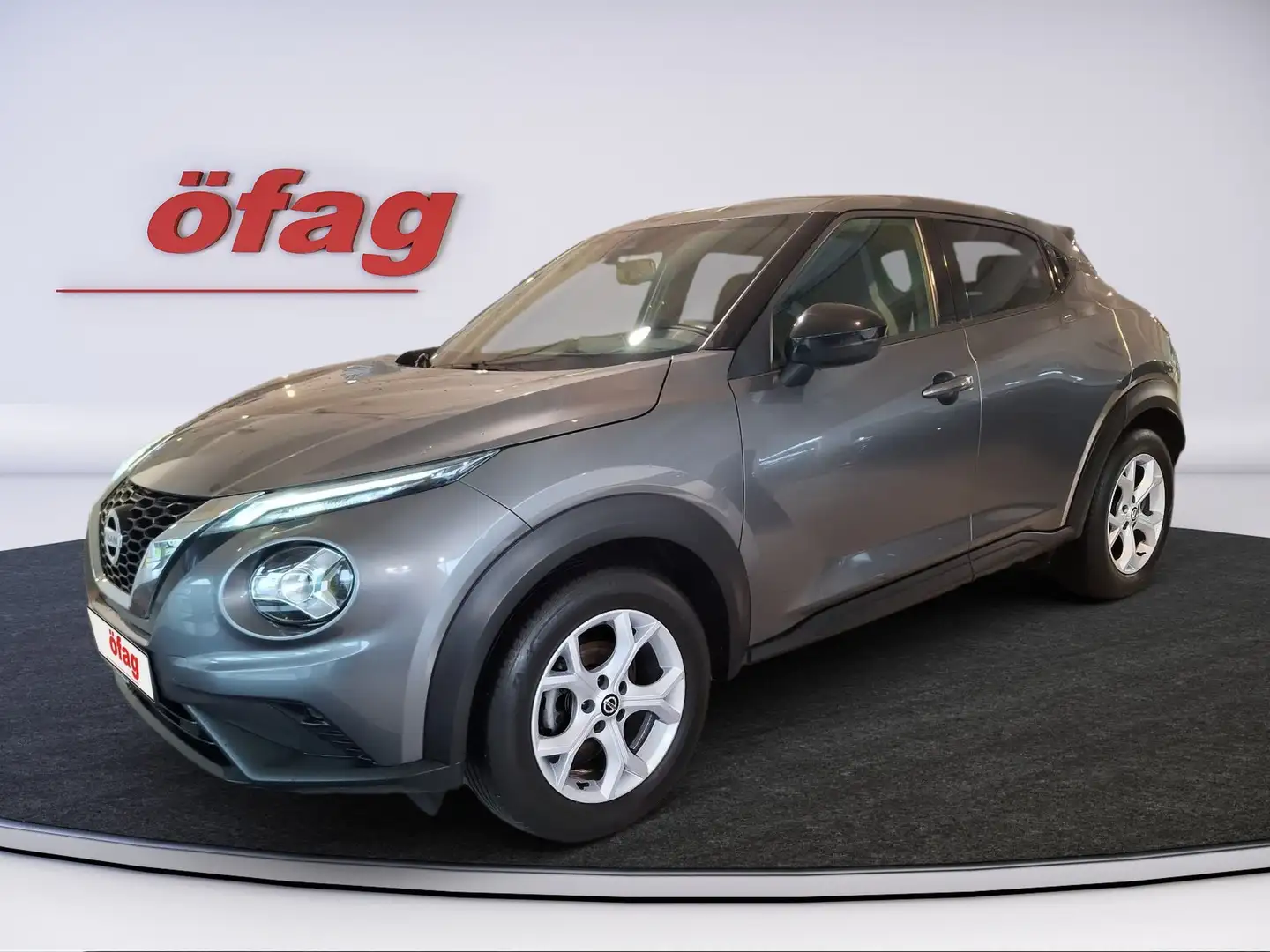 Nissan Juke 1.0 DIG-T N-Connecta LED+Kam.+PDC Grau - 1