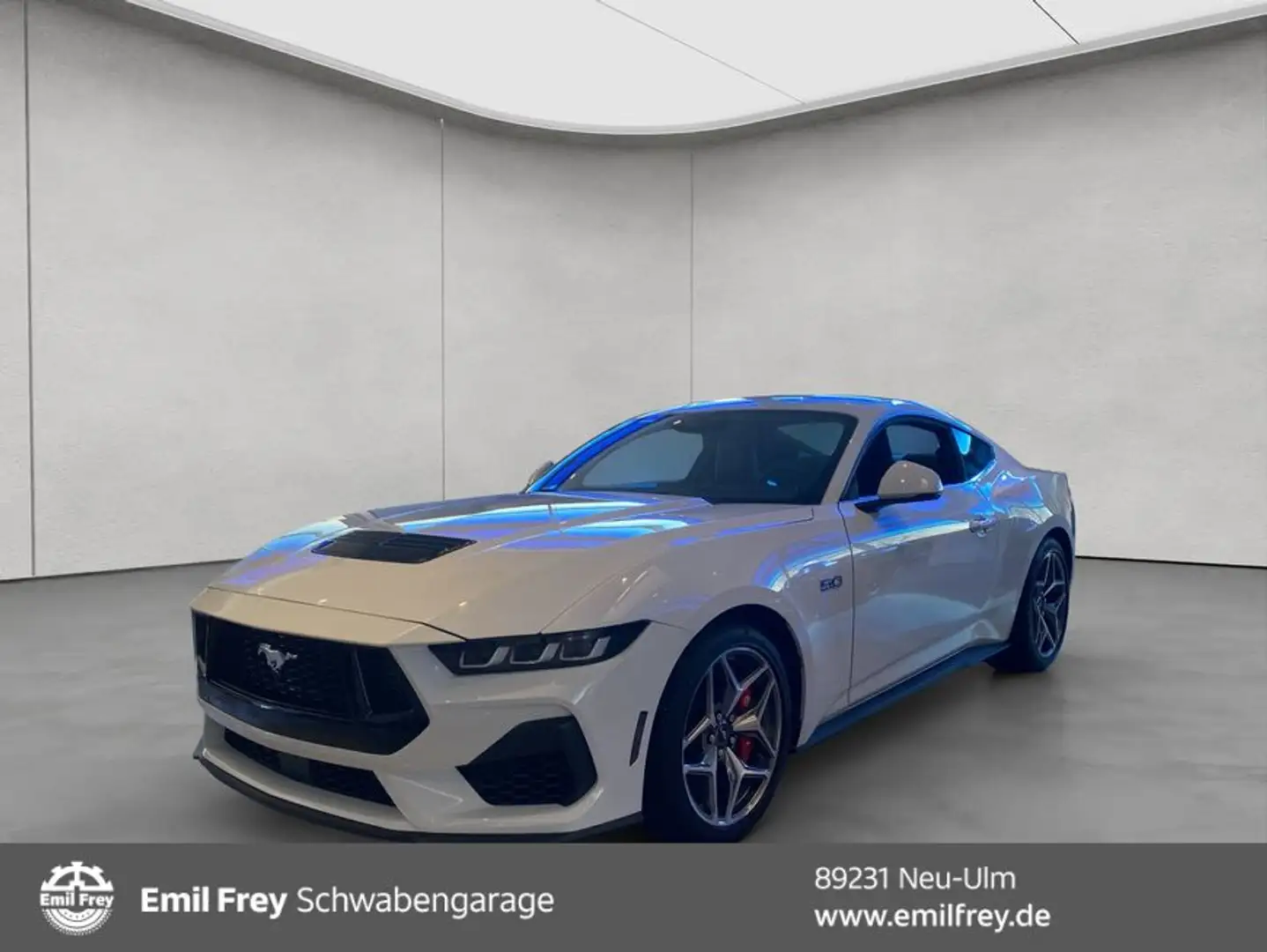 Ford Mustang Fastback 5.0 Ti-VCT V8 Aut. GT 328 kW, 2-t Weiß - 1