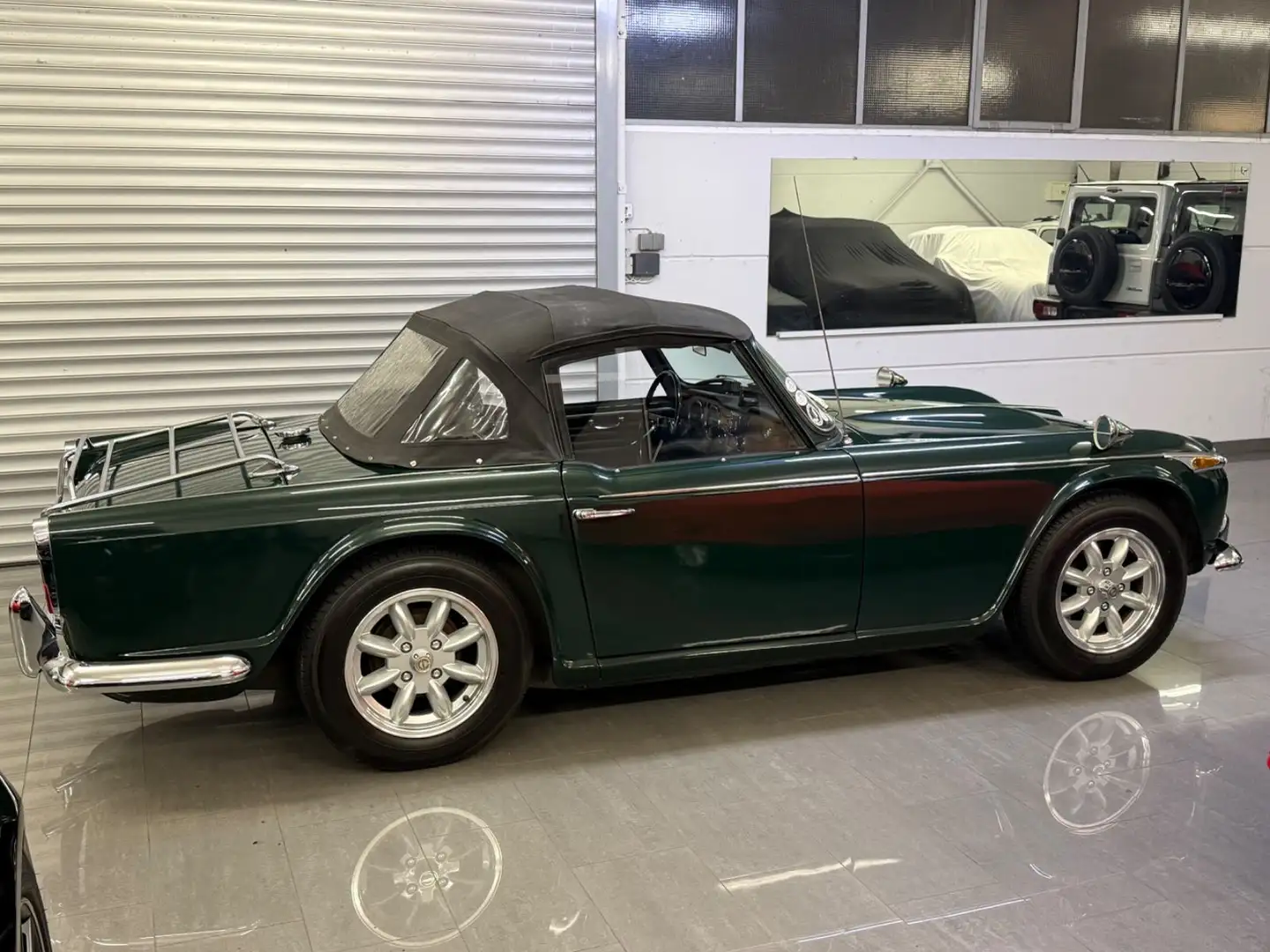 Triumph TR4 A IRS seit 1985 im Besitz.Viele Neuteile.Top Yeşil - 2