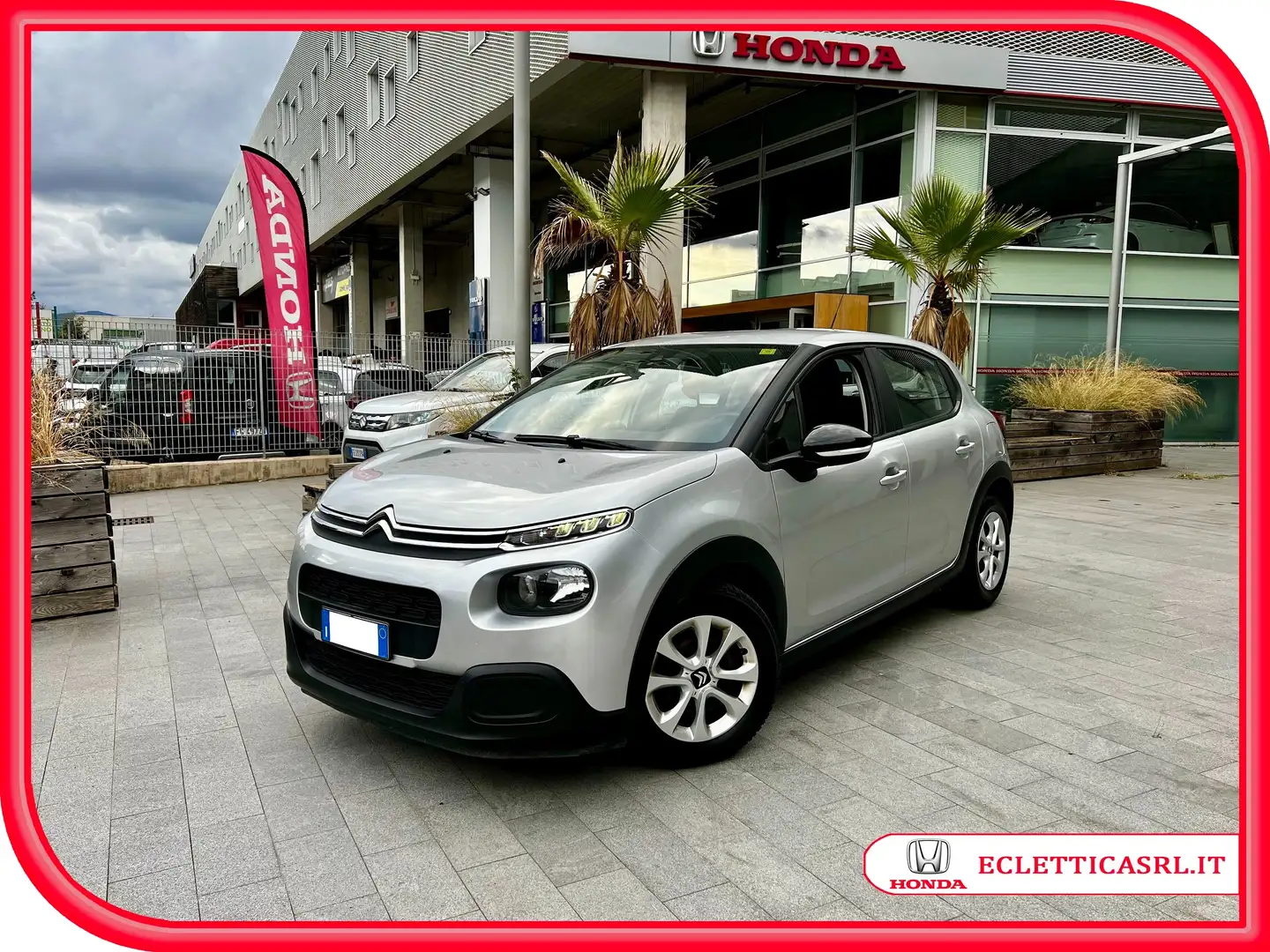 Citroen C3 C3 III 2017 1.6 bluehdi Feel 75cv UNIPROPRIETARIO Argento - 1