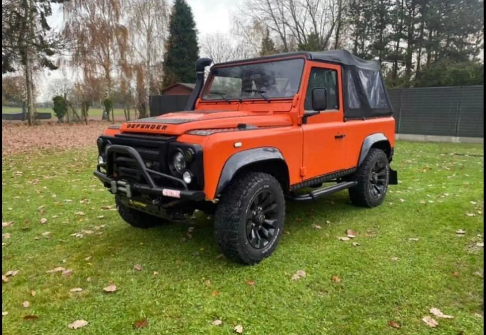 Land Rover Defender 2.5 Turbo TD5 Edtion Bel air utilitaire Pomarańczowy - 1