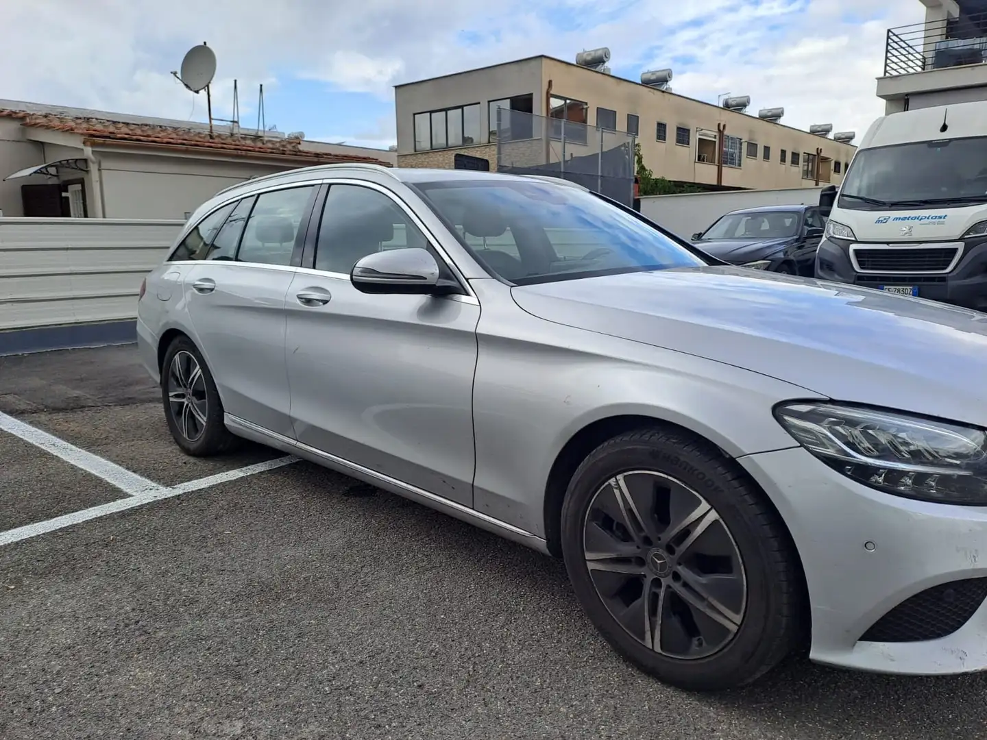 Mercedes-Benz C 200 MOTORE E CAMBIO OK! INC. POSTERIORE *VEDI FOTO* Argento - 2