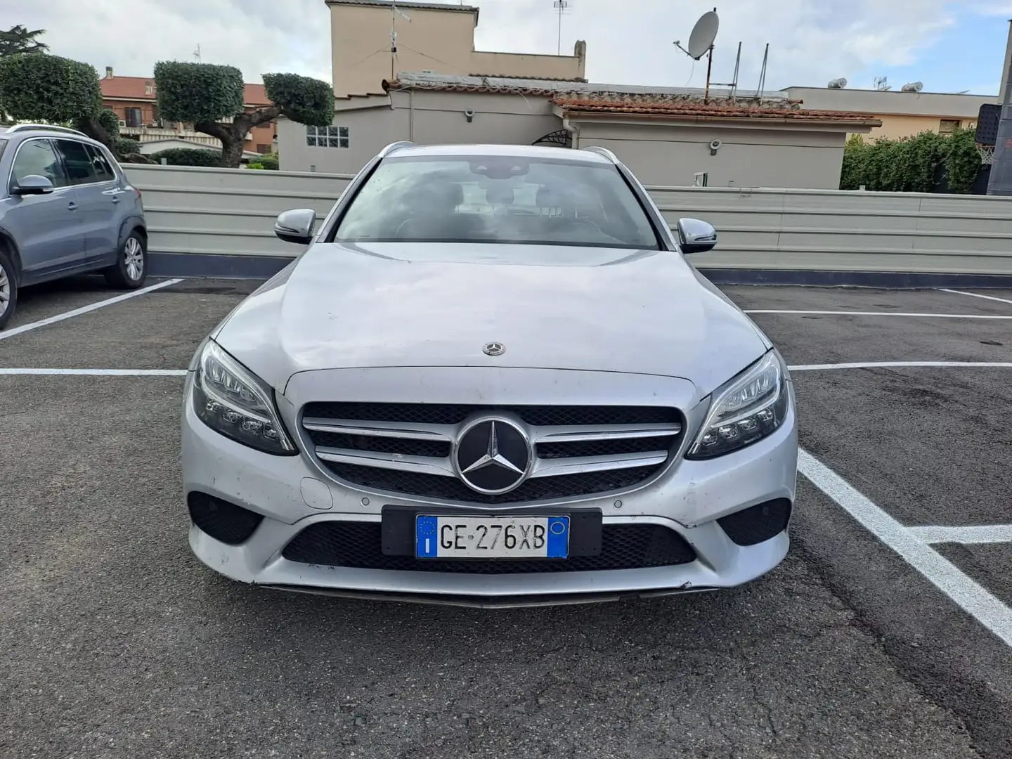 Mercedes-Benz C 200 MOTORE E CAMBIO OK! INC. POSTERIORE *VEDI FOTO* Argento - 1