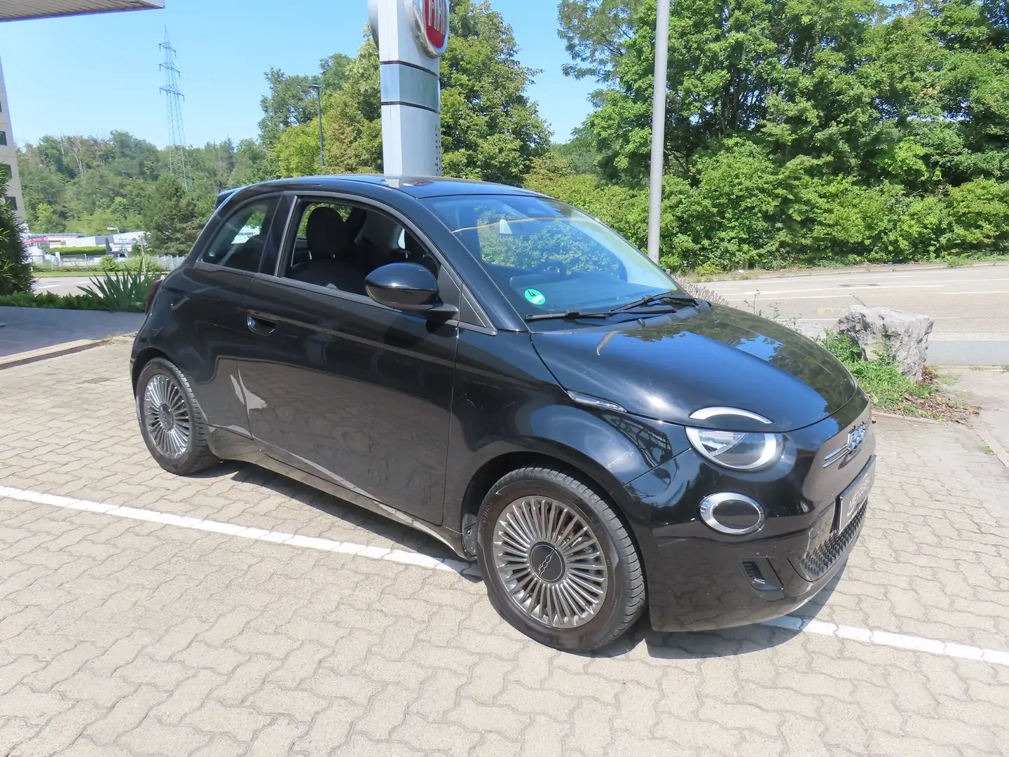 Fiat 500e Icon  Akku 42 kWh Schwarz - 1