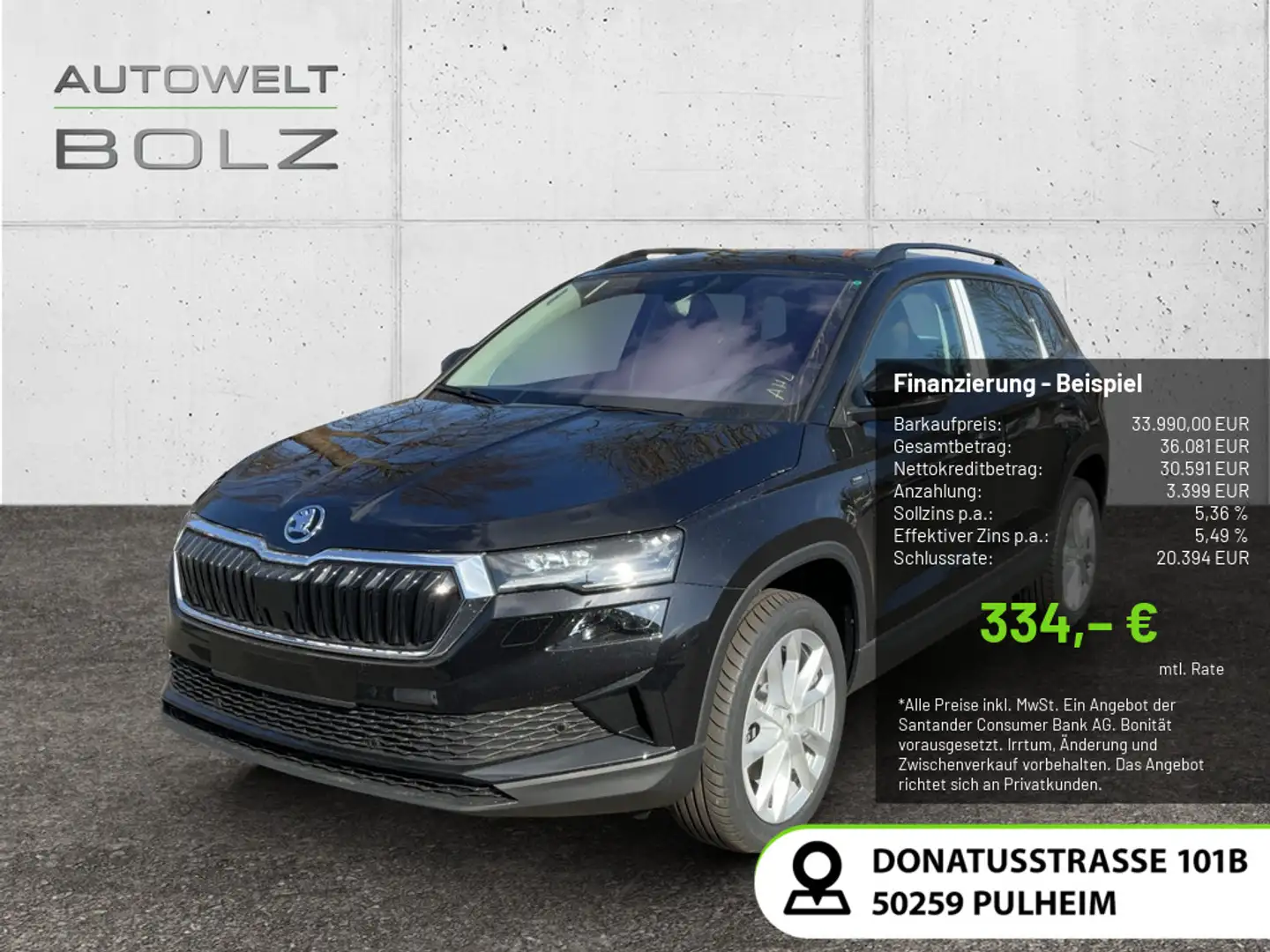 Skoda Karoq 1.5 TSI ACT Selection NAVI ACC LED AHK - 1