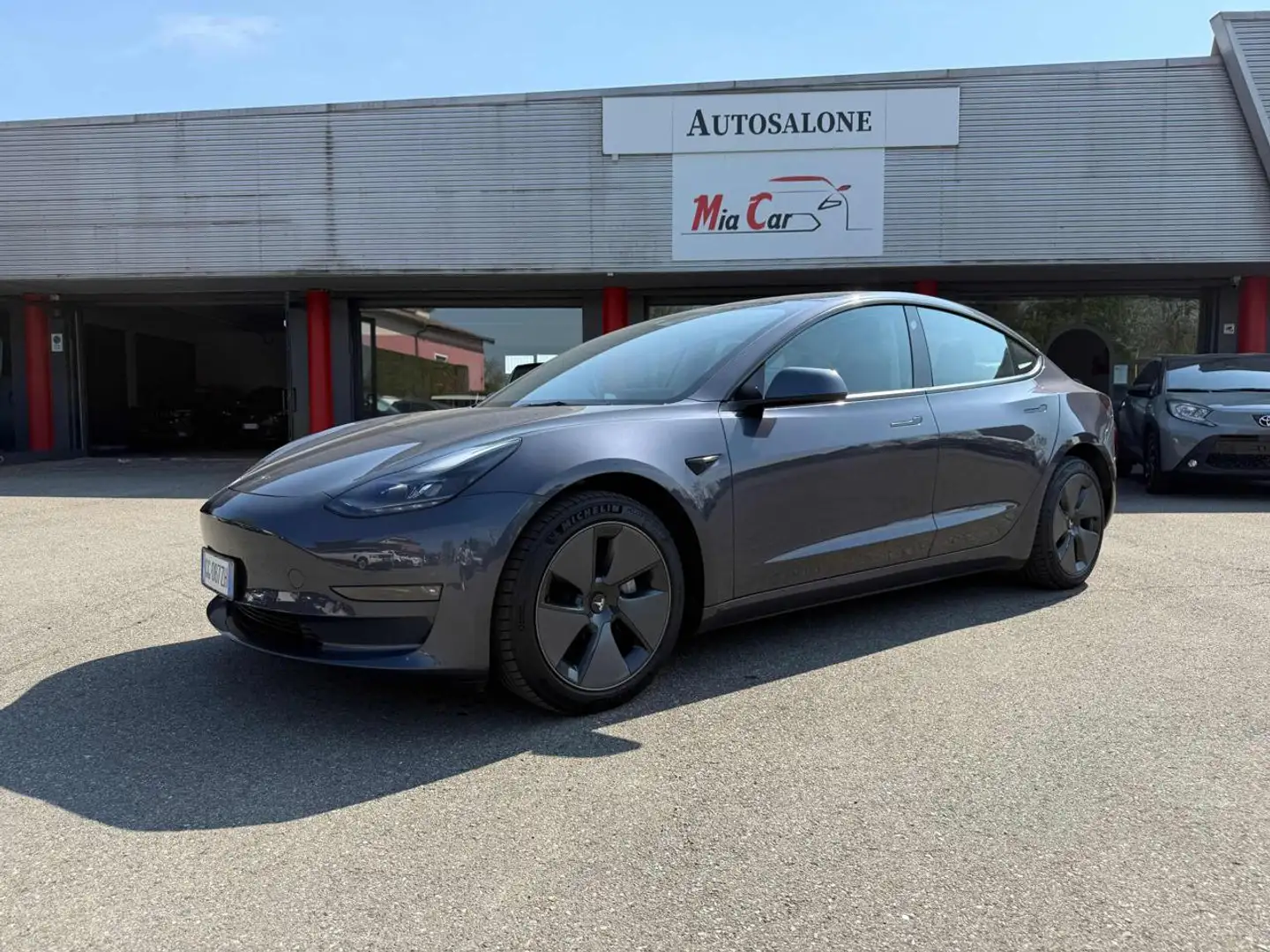Tesla Model 3 Long Range 75 kwh Dual Motor AWD Sedan Grigio - 1