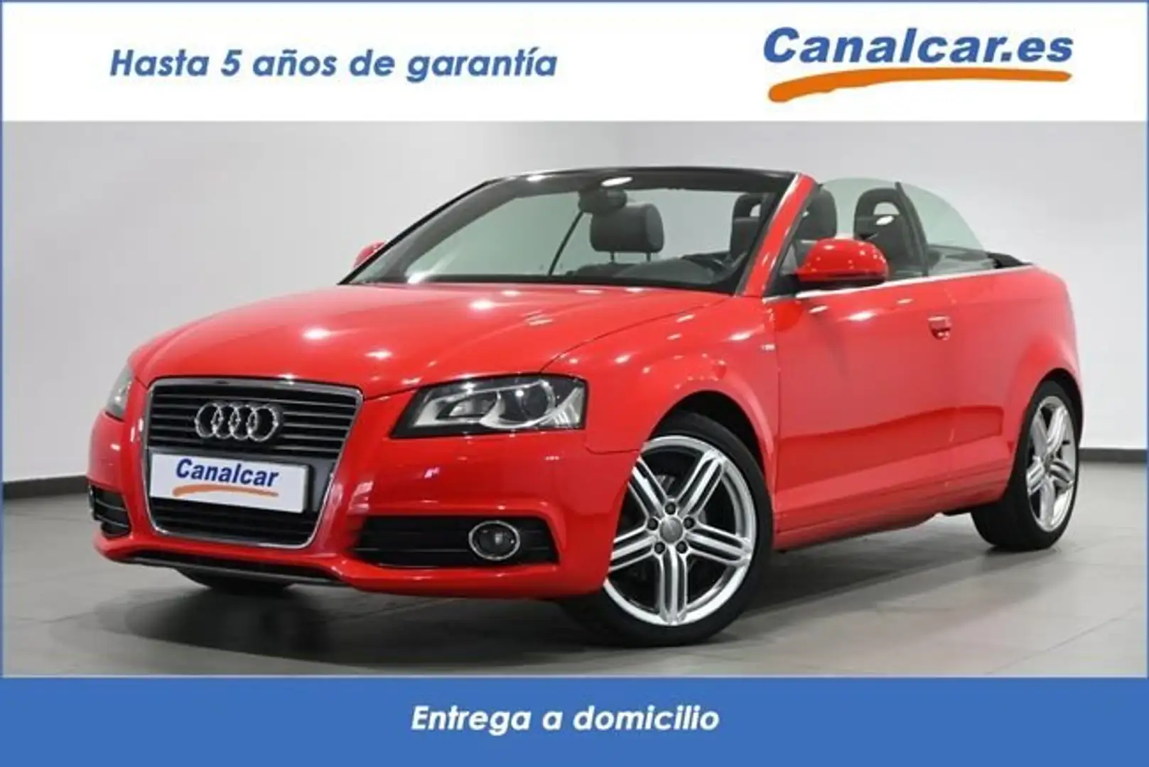 Audi A3 Cabrio 1.8 T Ambition S-Tronic Rojo - 1