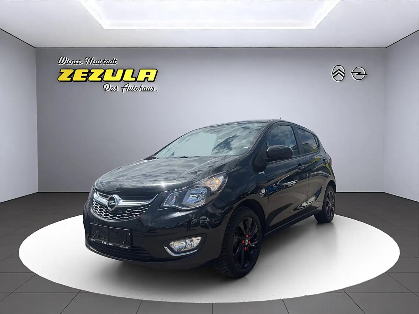 Opel Karl 1,0 Ecotec Schwarz - 1
