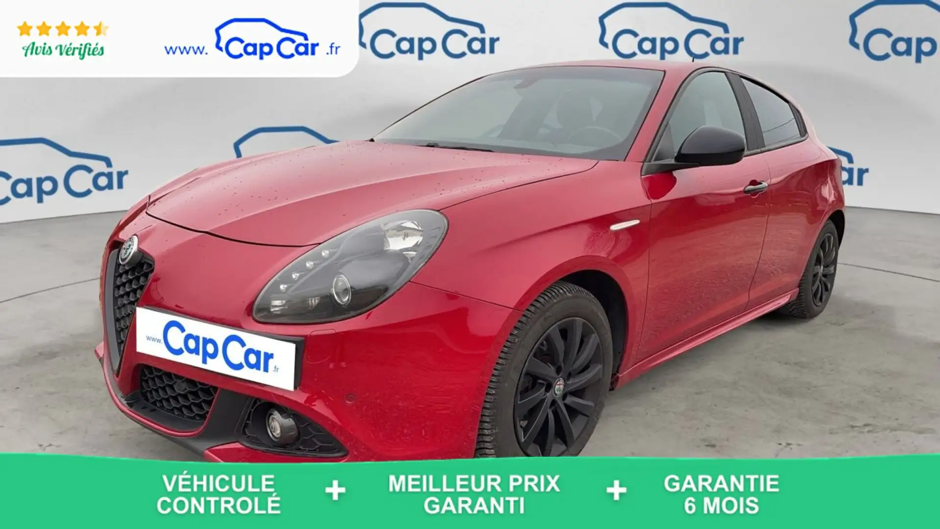 Alfa Romeo Giulietta 1.4 TB MultiAir 170 BVA6 Super - Automatique Rouge - 1