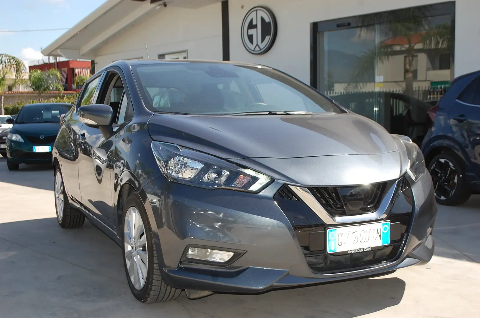 Nissan Micra 1.0 ig-t Acenta 92CV Uff Italy USB App Clima Grigio - 1