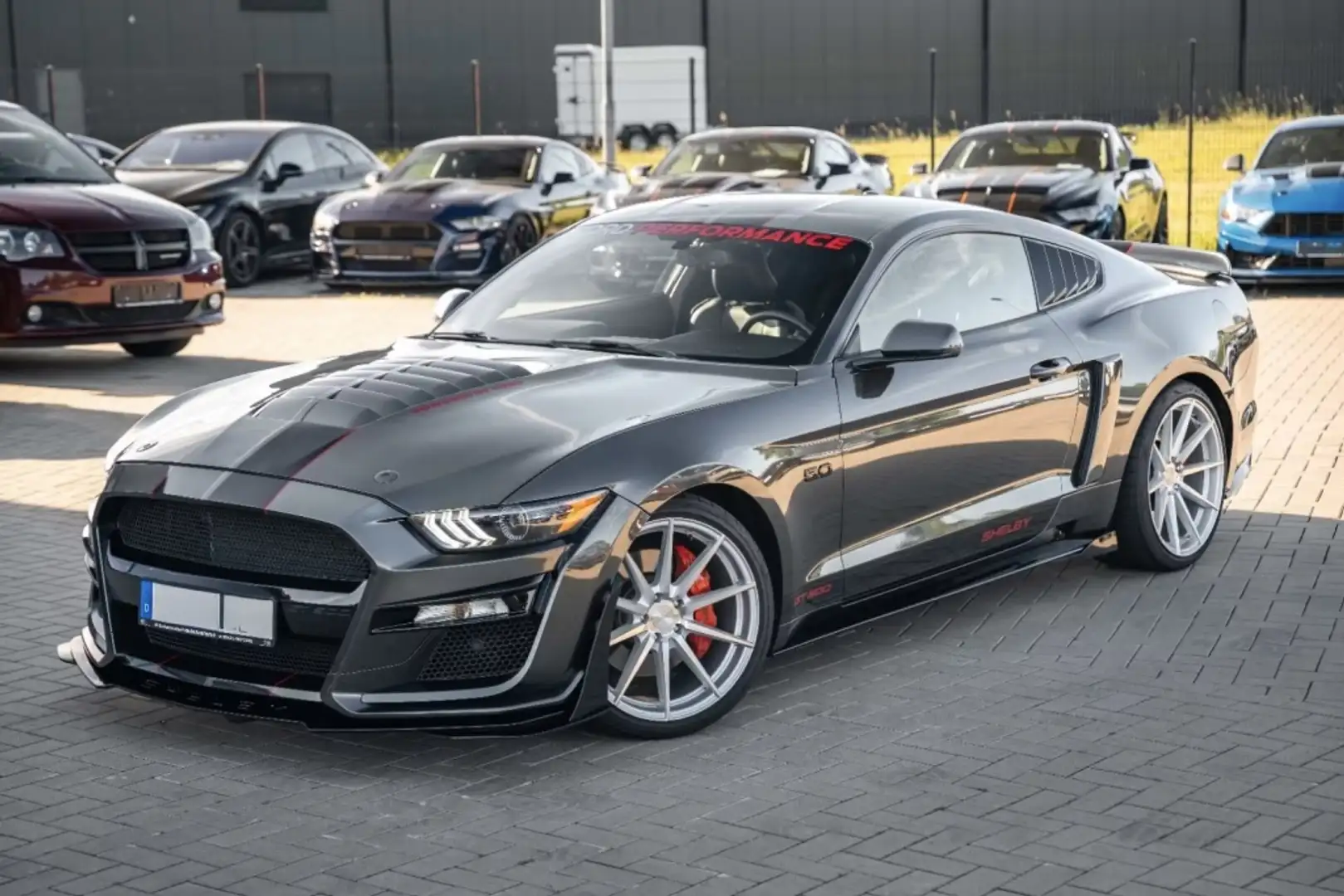 Ford Mustang Shelby V8 5.2 GT500 Gris - 1