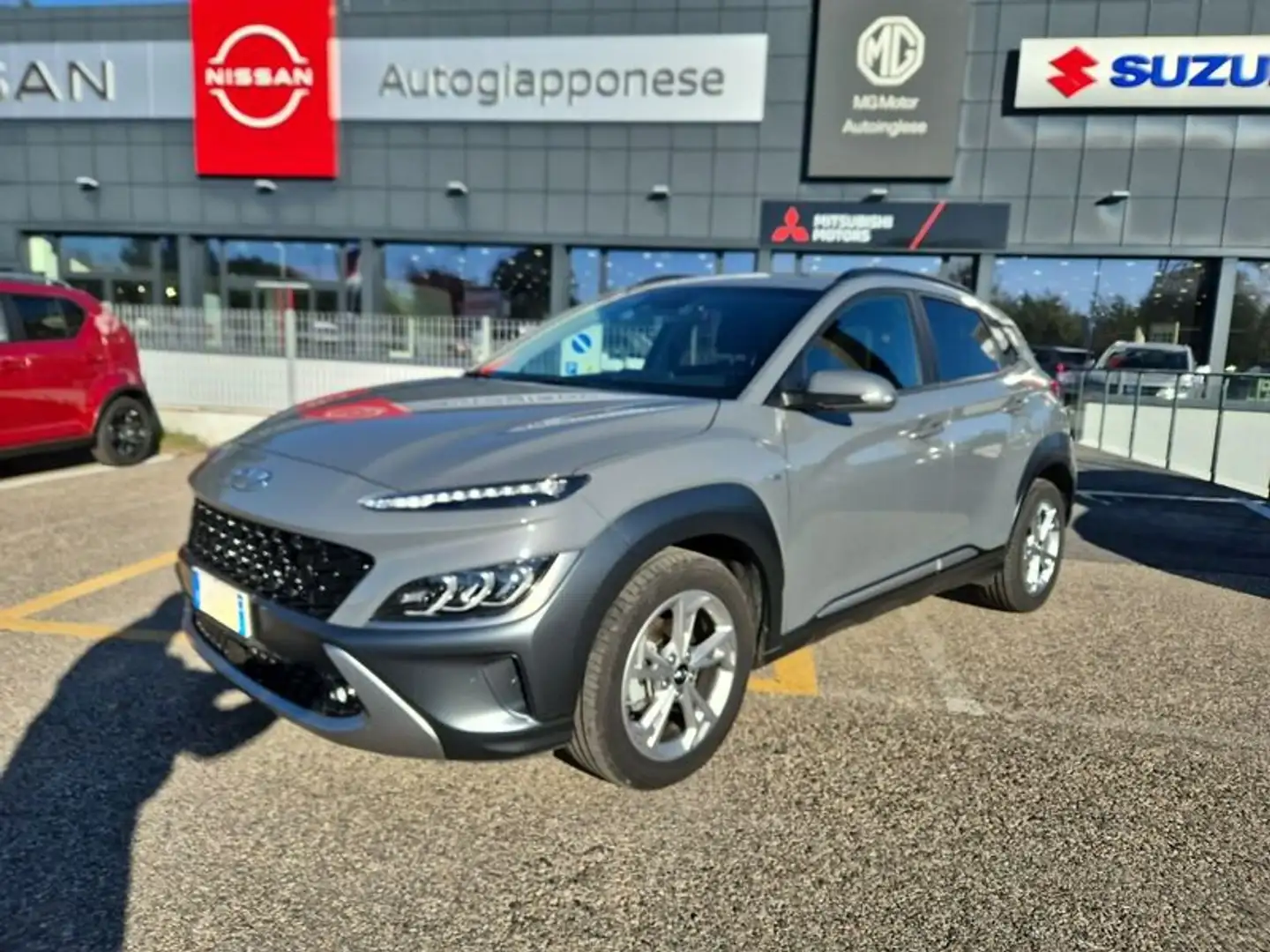 Hyundai KONA 1.0 T-GDI Hybrid 48V iMT XLine Grigio - 1