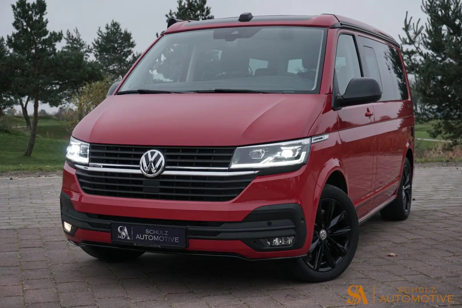 Volkswagen T6 California T6.1 Cali Beach 4M DSG |Edition|PremGar.|DCC/ACC Rot - 2