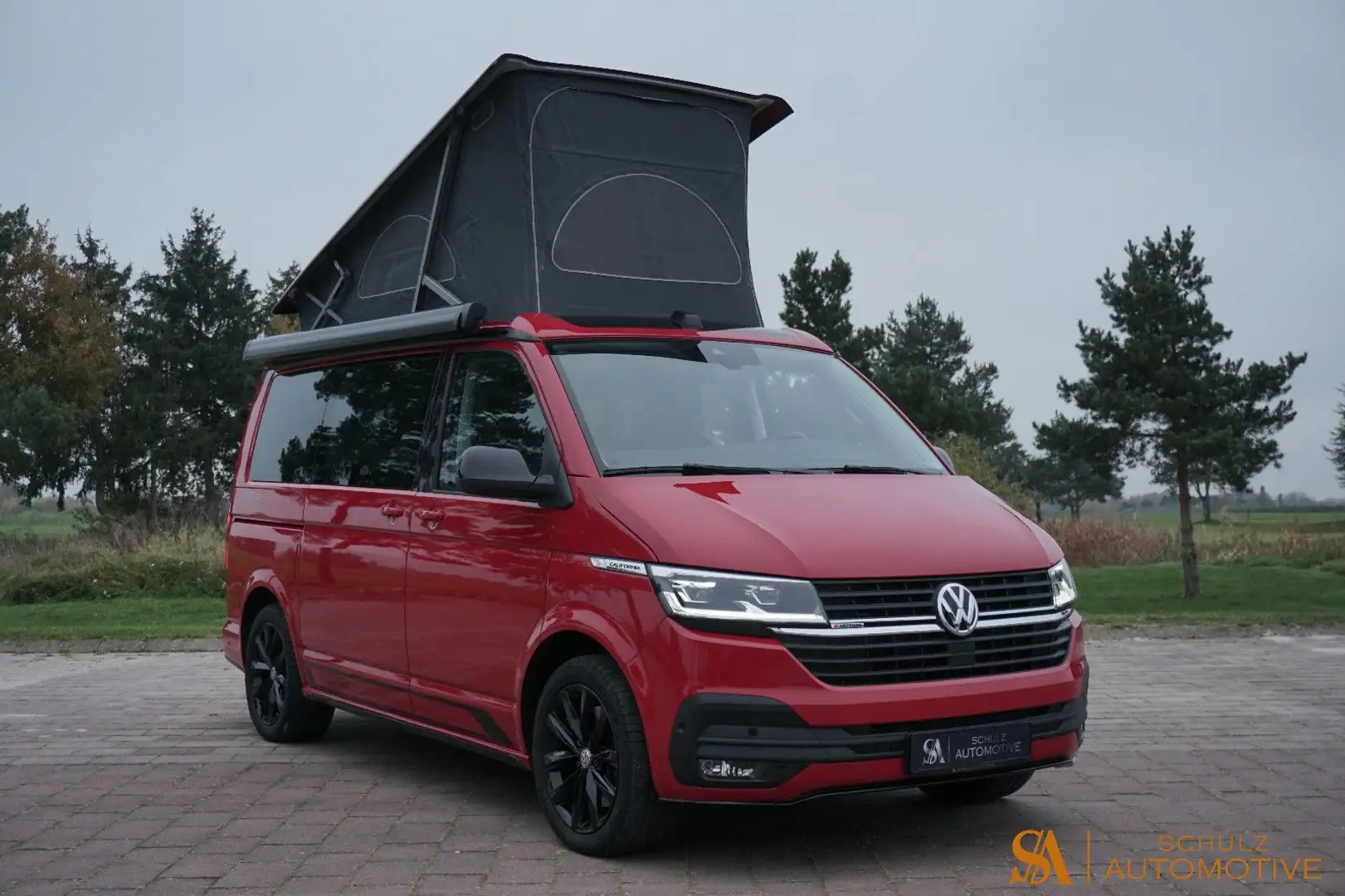 Volkswagen T6 California T6.1 Cali Beach 4M DSG |Edition|PremGar.|DCC/ACC Rot - 1