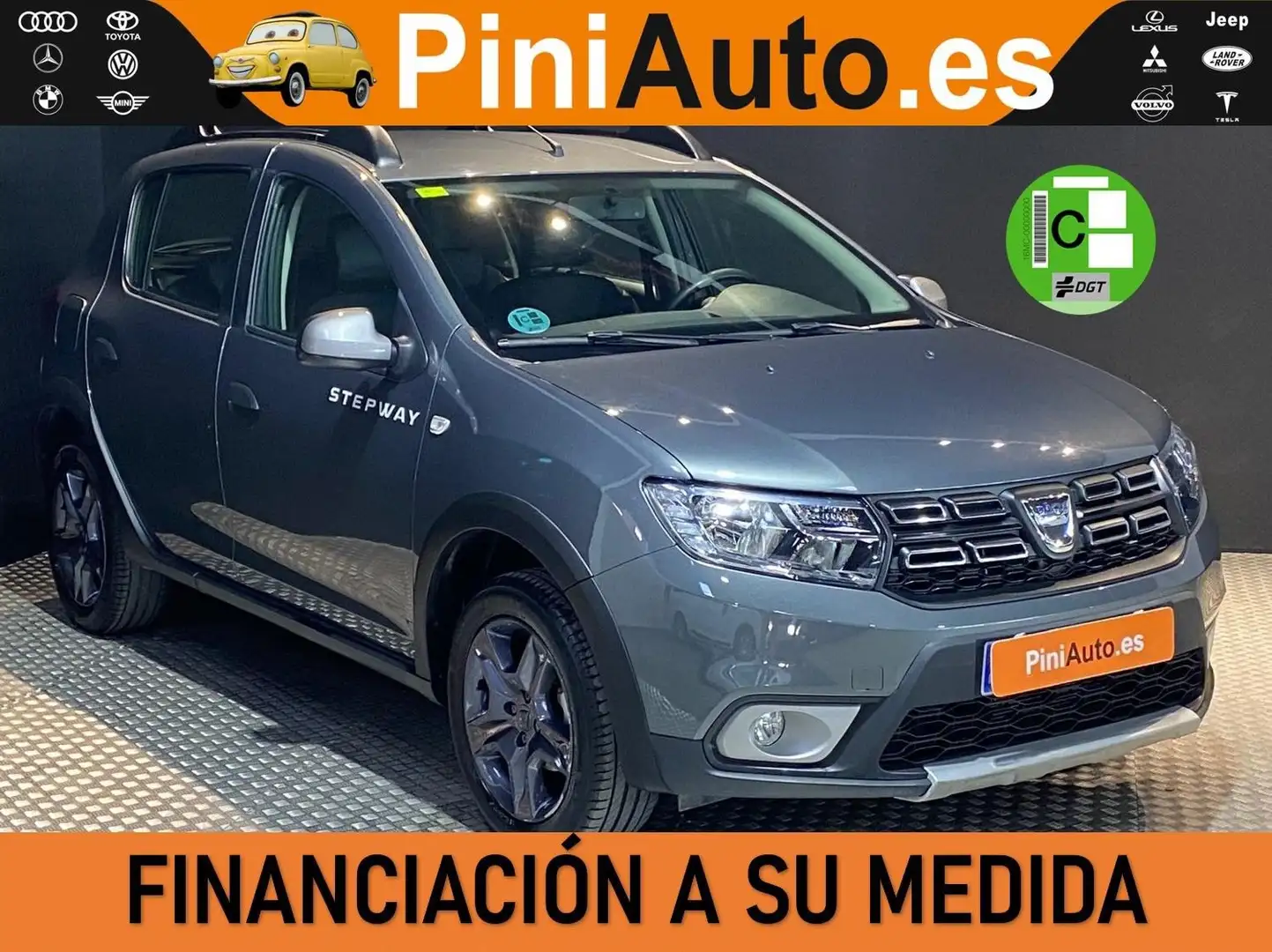Dacia Sandero 0.9 TCE SL Trotamundos 66kW Gris - 1
