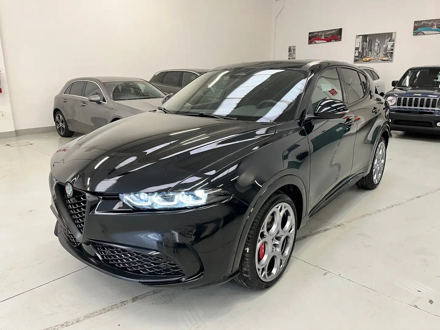 Alfa Romeo Tonale 1.6 Veloce 130cv tct6 + Tetto ap Km 0 Nero - 2