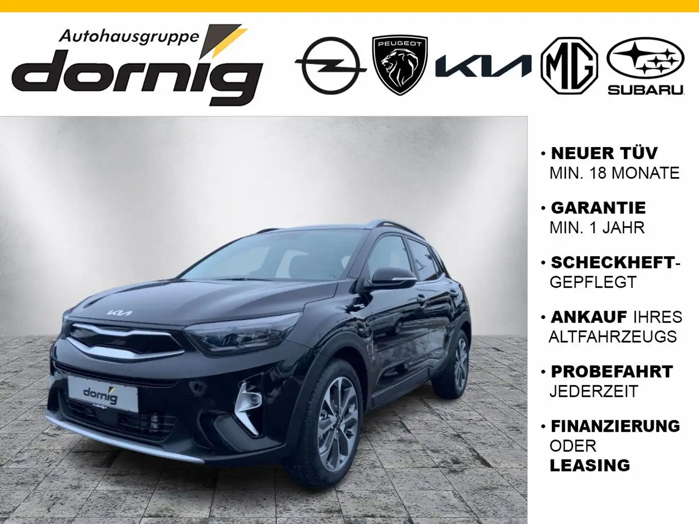 Kia Stonic Platinum Edit., PDC Schwarz - 1