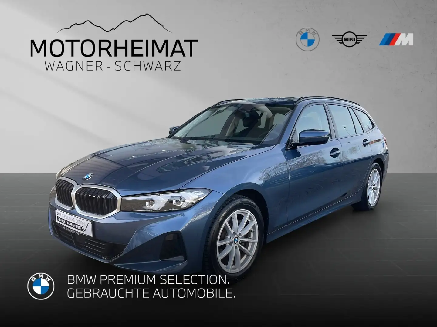 BMW 318 d Touring Facelift RFK ACC Comfortpaket Blu/Azzurro - 1