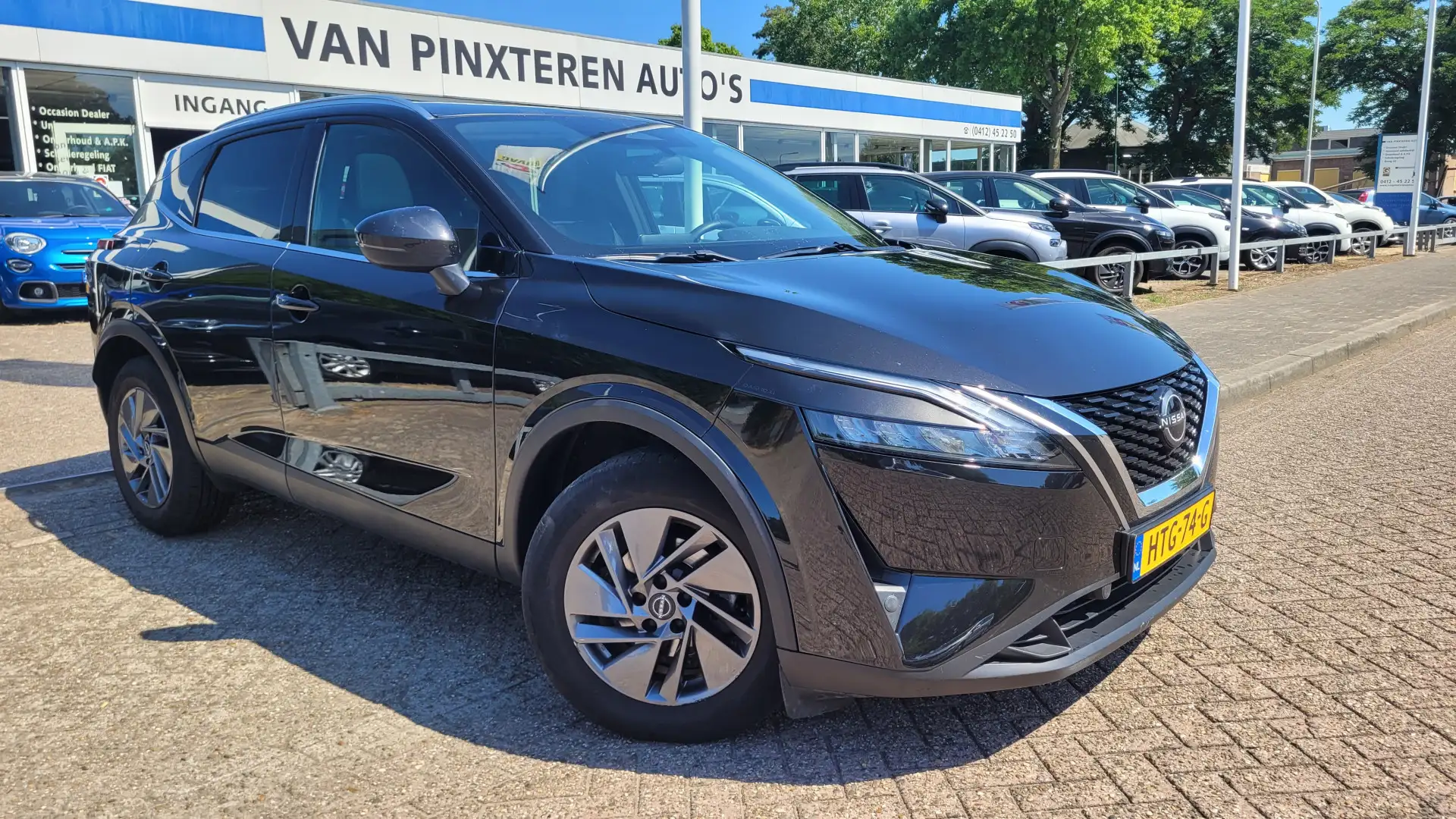 Nissan Qashqai 1.3 MHEV Visia PANORAMADAK Negro - 1
