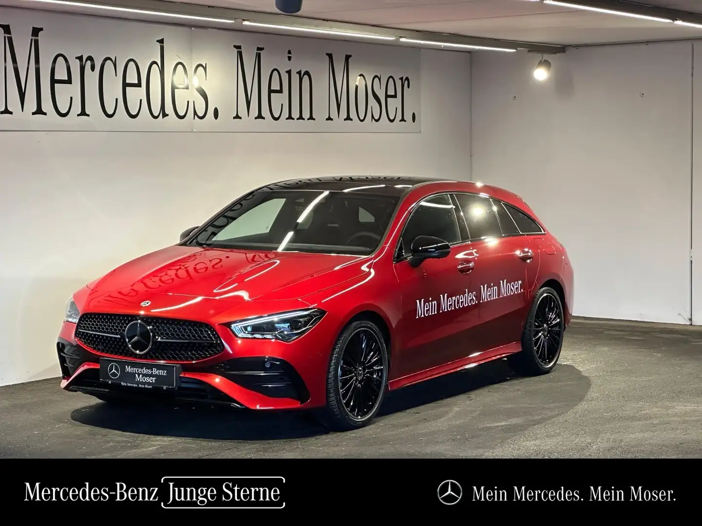Mercedes-Benz CLA 200 d Shooting Brake Ö-Edition AMG Line Rot - 1